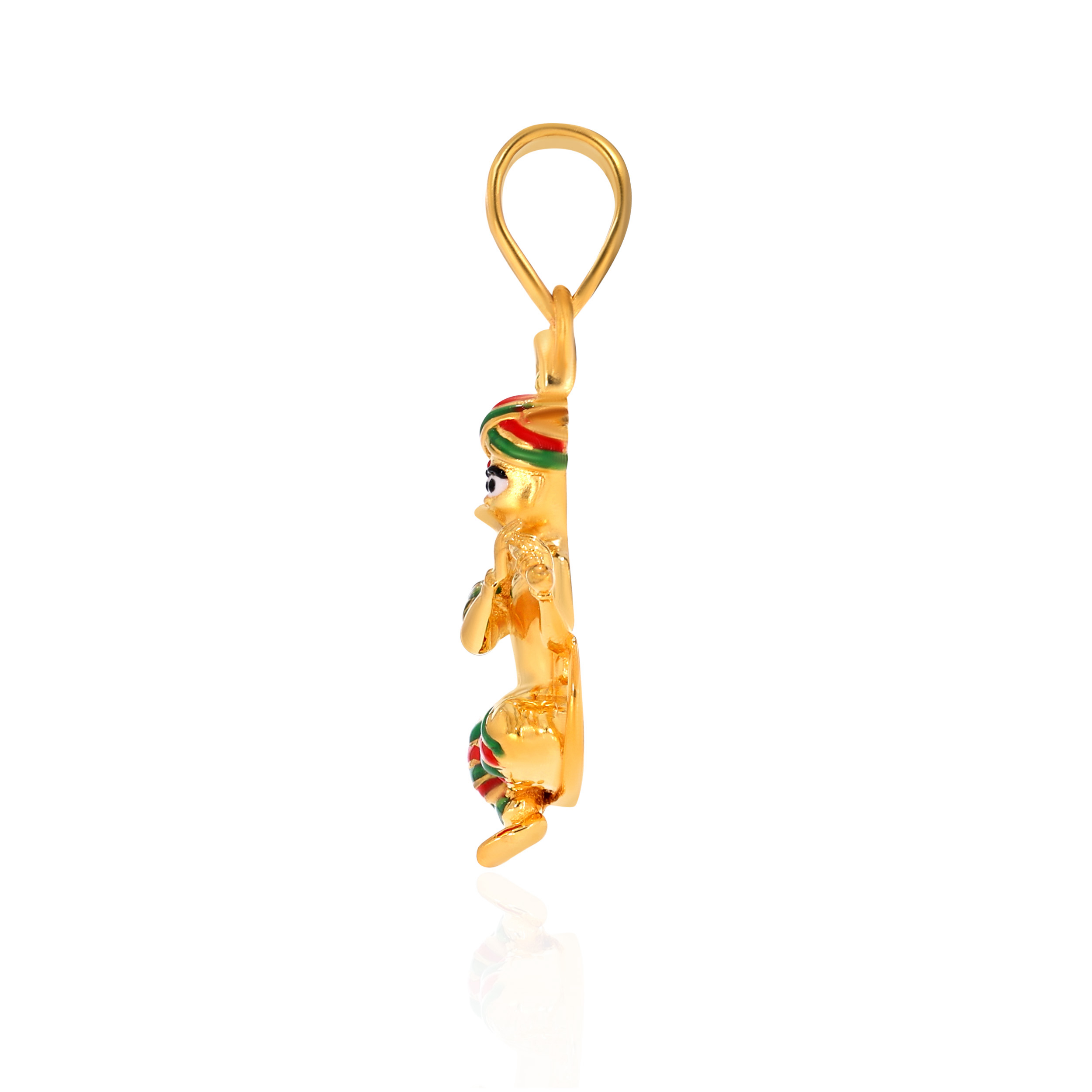 Divine Govinda Gold Pendant - Senco Gold and Diamonds