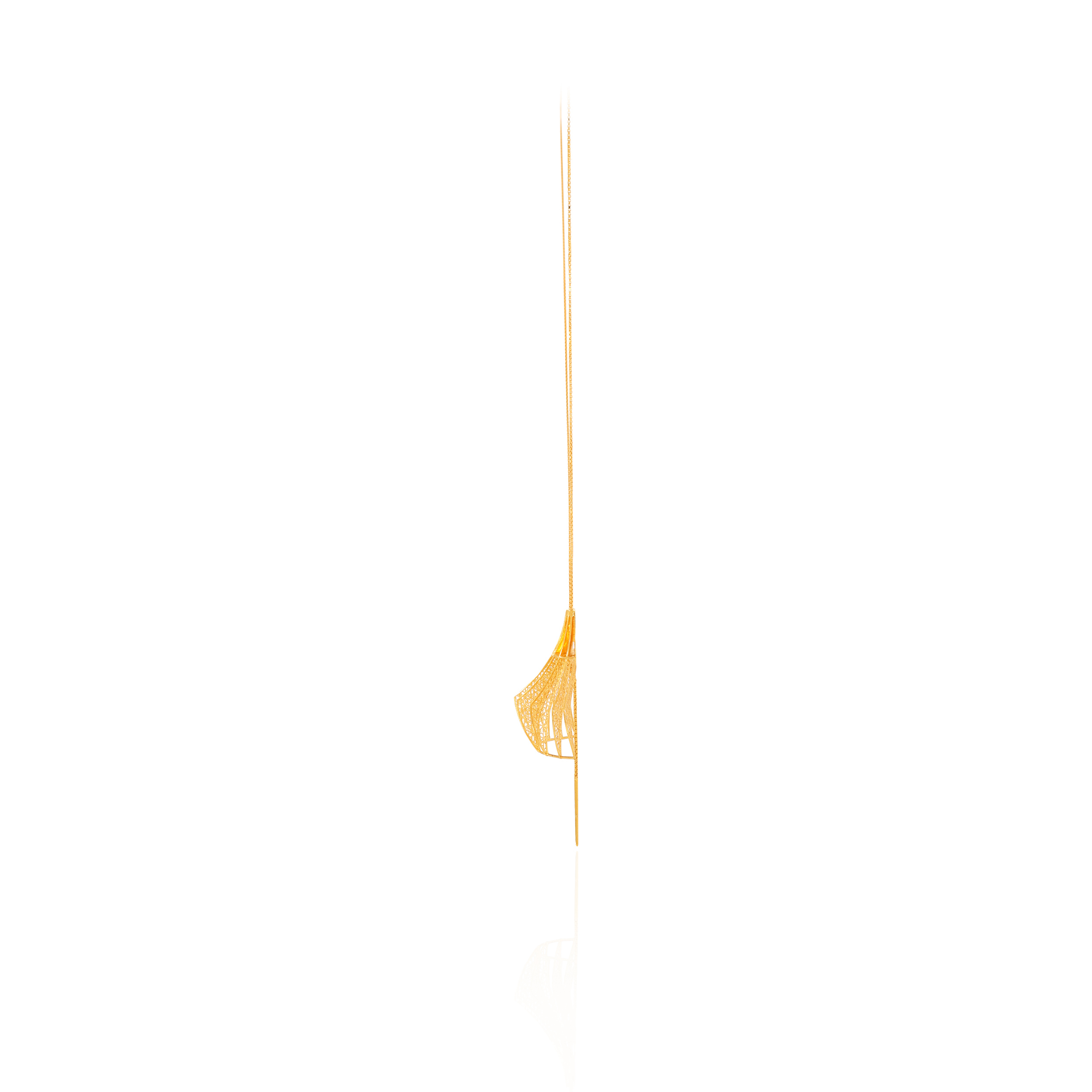 Creative Lantern Gold Chain Pendant - Senco Gold and Diamonds