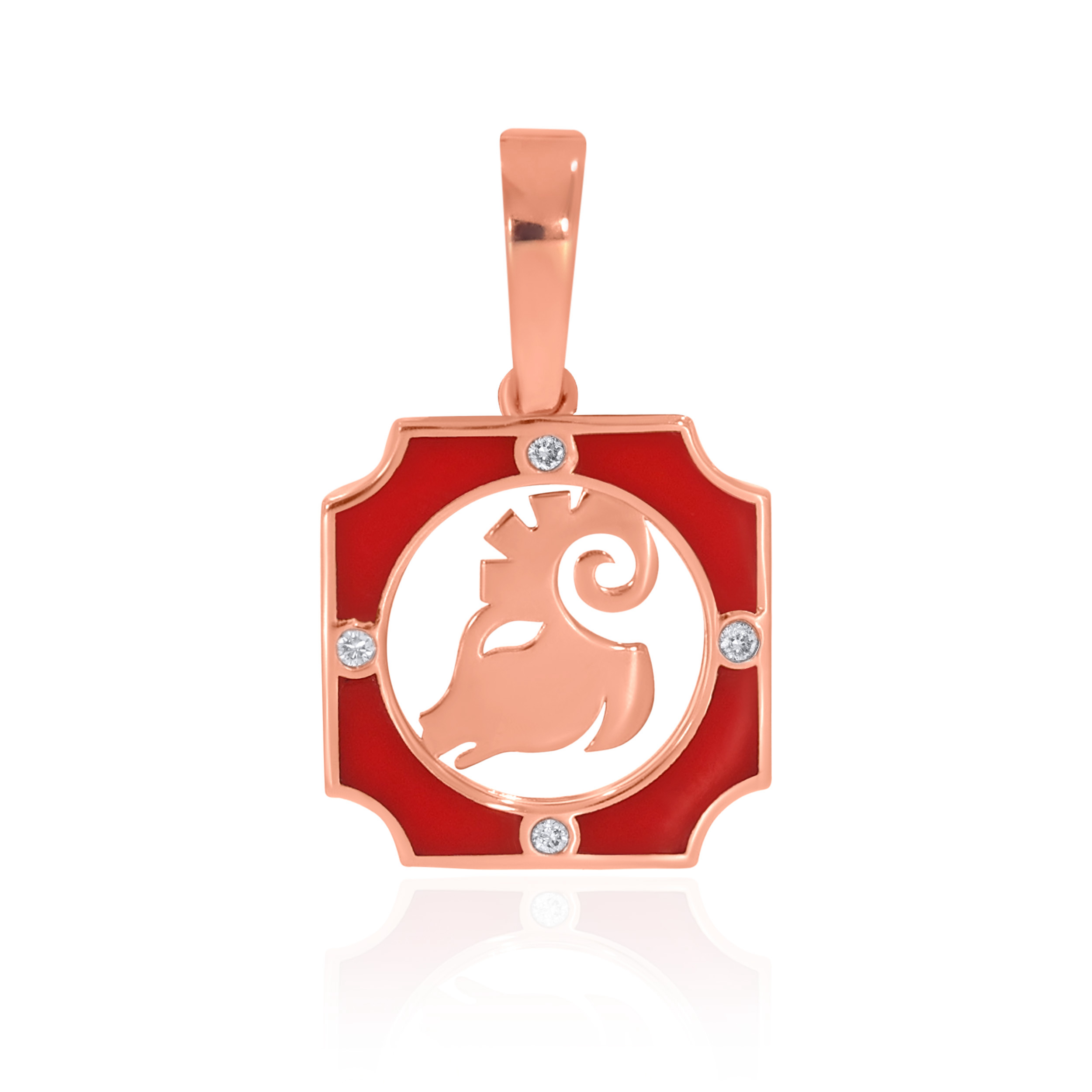 Aries Stellar Spark Diamond Pendant - Senco Gold and Diamonds