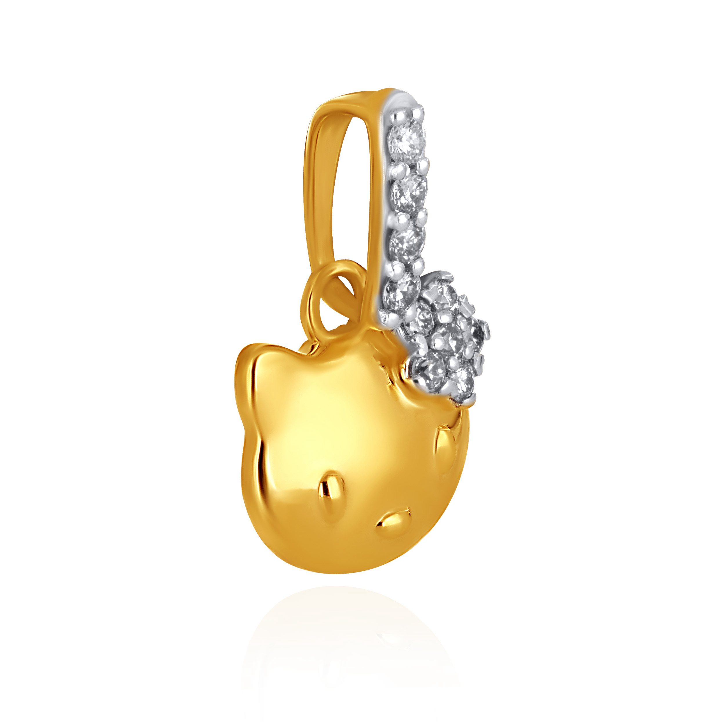 Kitty Bloom Kids' Diamond Pendant - Senco Gold and Diamonds