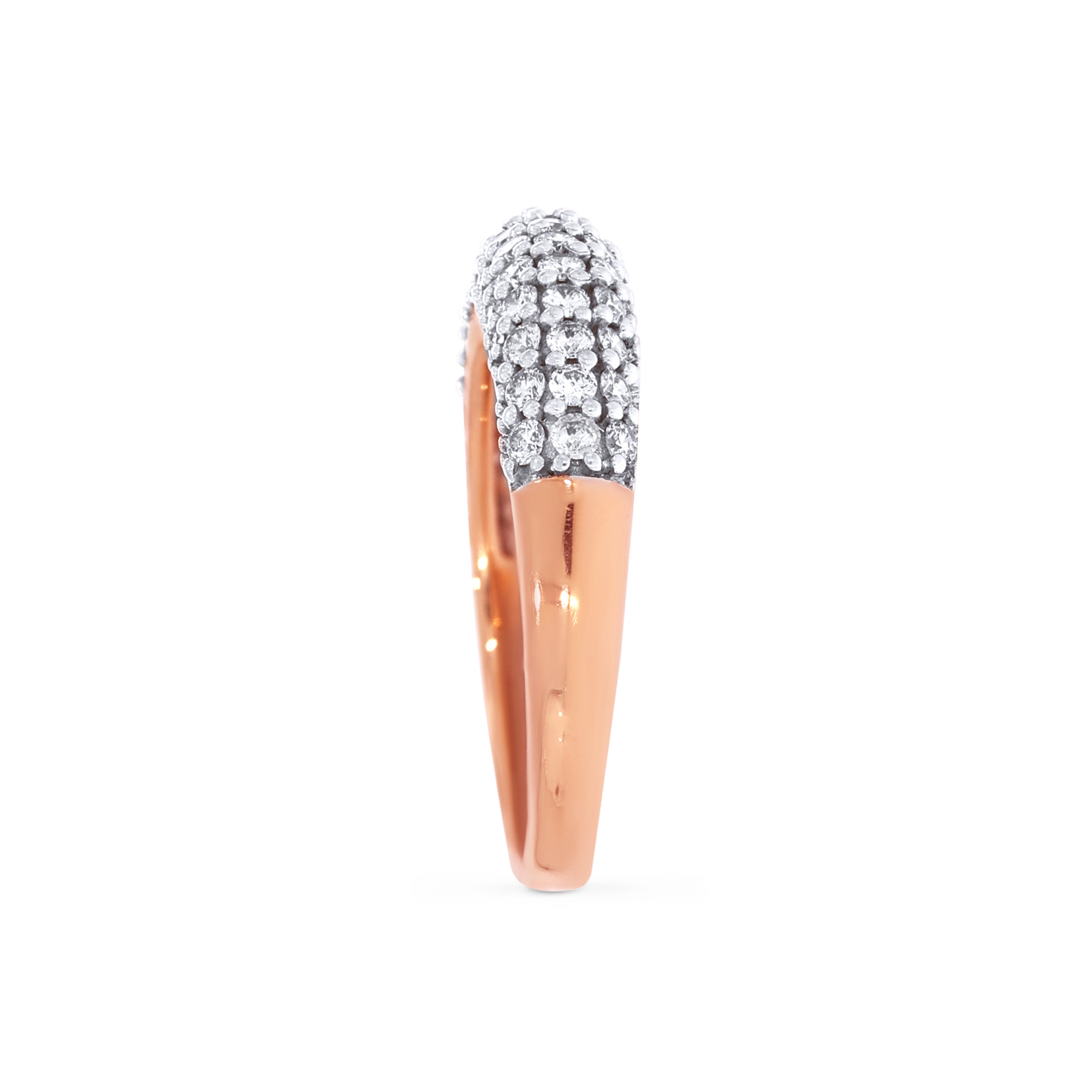14K Rose Gold Diamond Ring-DLR-D000790431 - Senco Gold and Diamonds