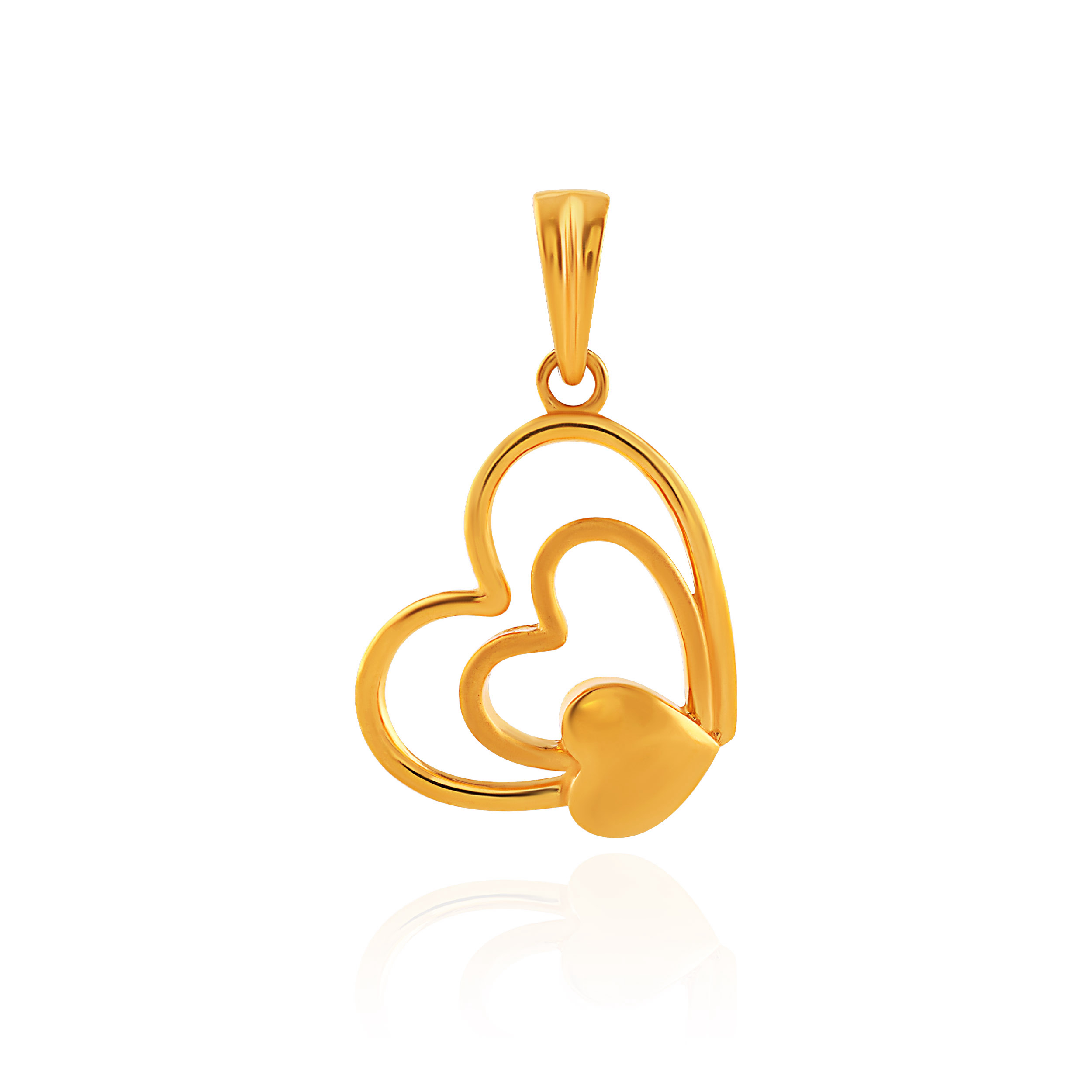 Glow Of Affection Gold Rakhi Pendant - Senco Gold and Diamonds