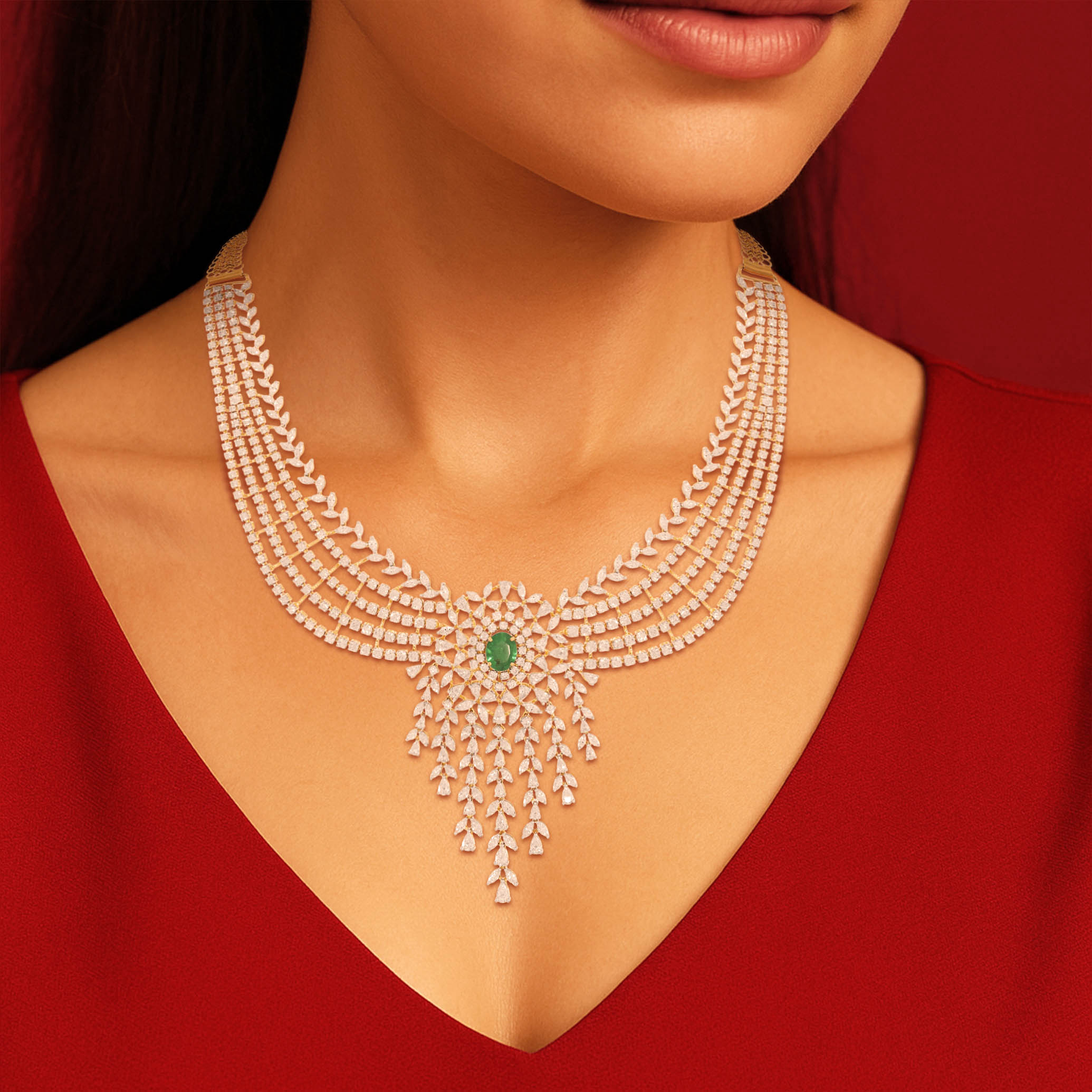 Luxe Luminescent Diamond Necklace - Senco Gold and Diamonds