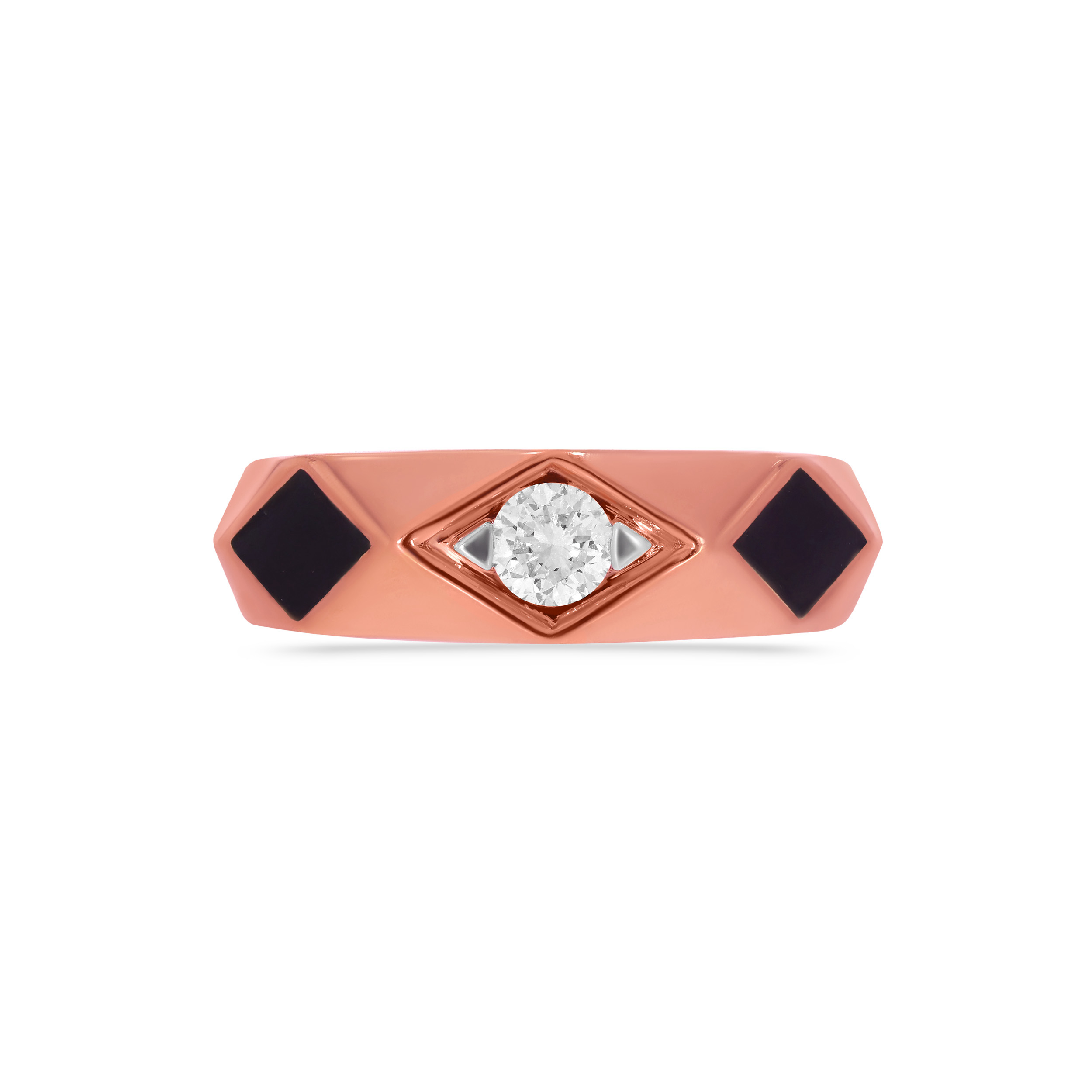 Contemporary Contour Men's Diamond Ring - Senco Gold and Diamonds