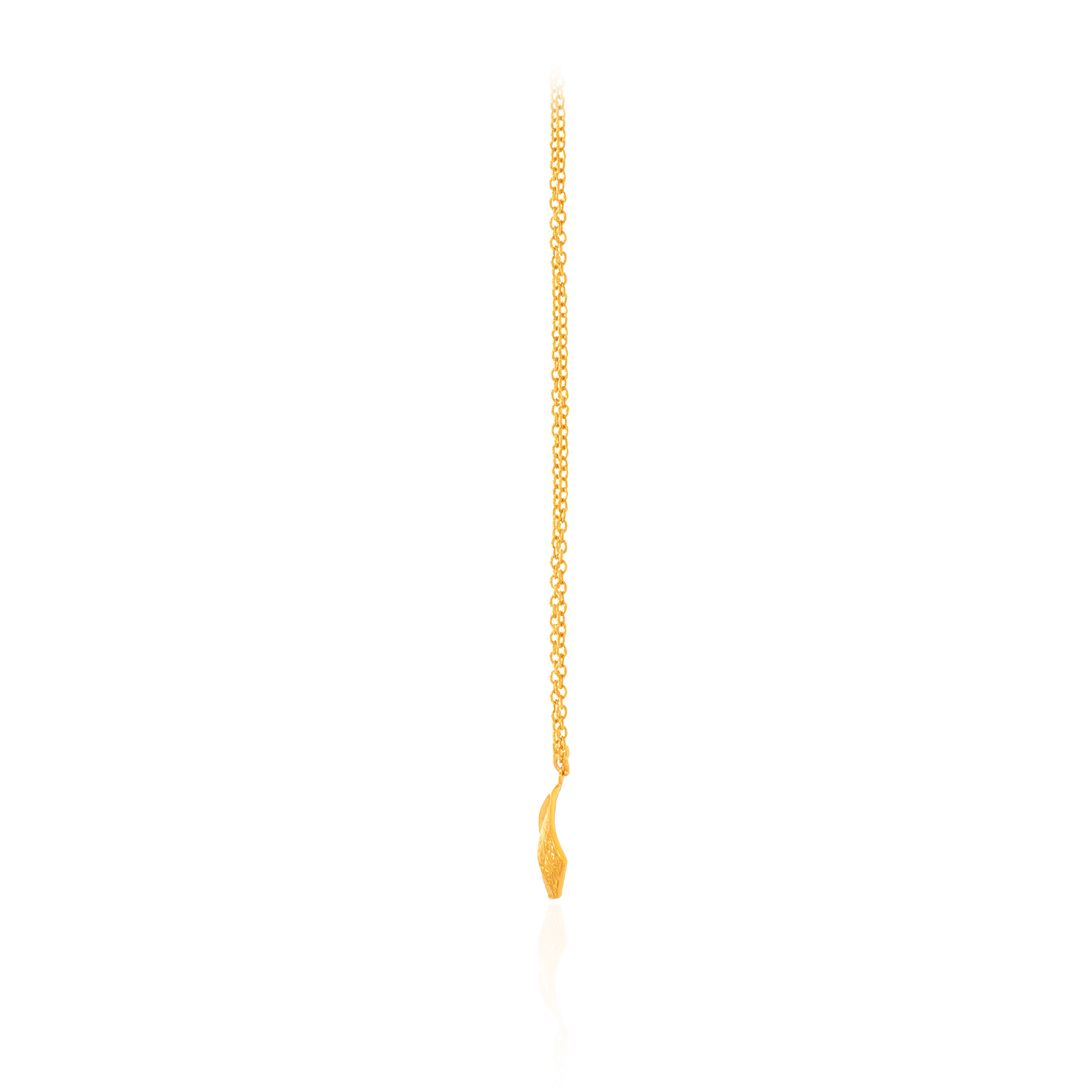 22K Yellow Gold Chain Pendant-GPN-D000777017 - Senco Gold and Diamonds