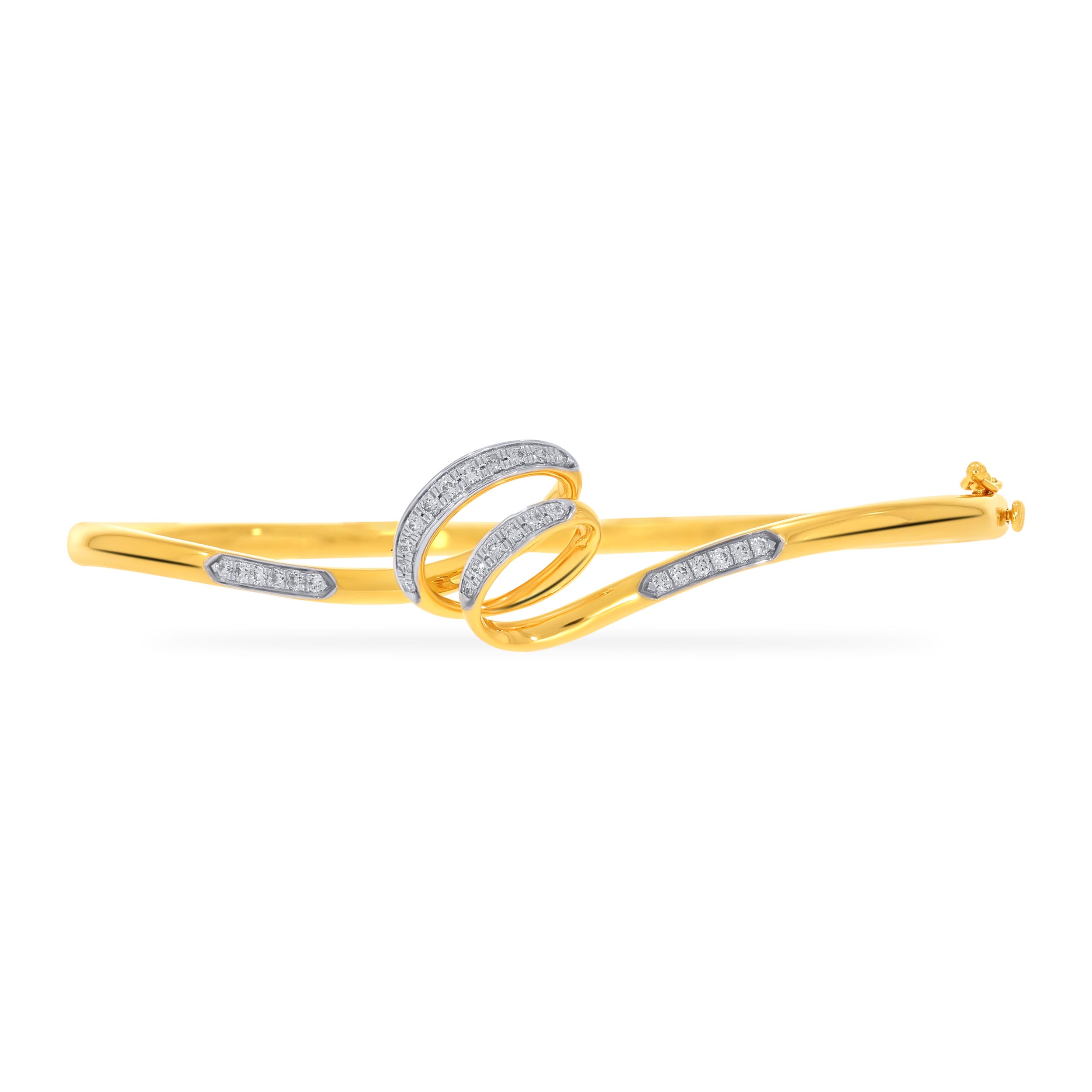 Graceful Ribbon Diamond Bracelet - Senco Gold and Diamonds
