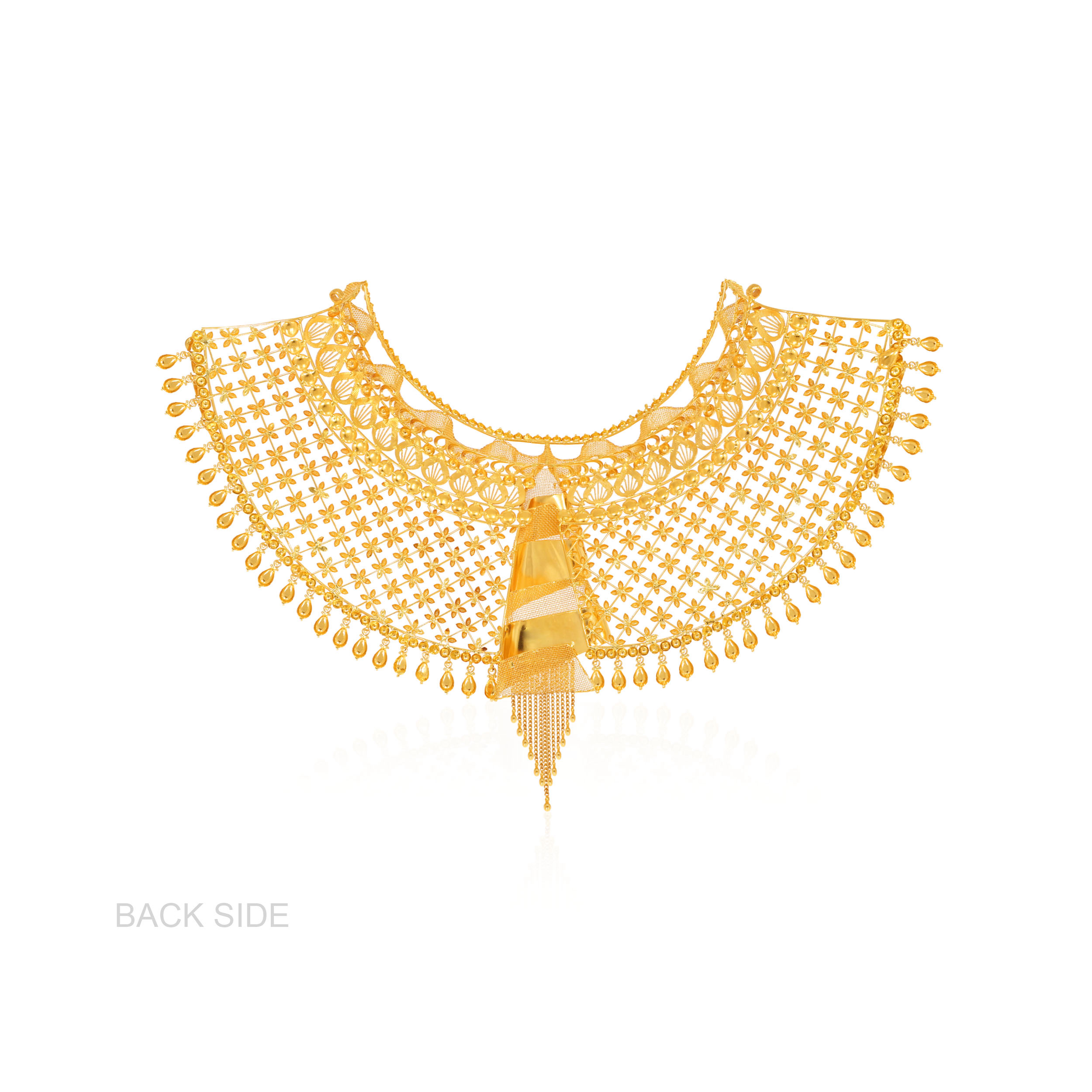 Imperial Grace Gold Choker Necklace - Senco Gold and Diamonds