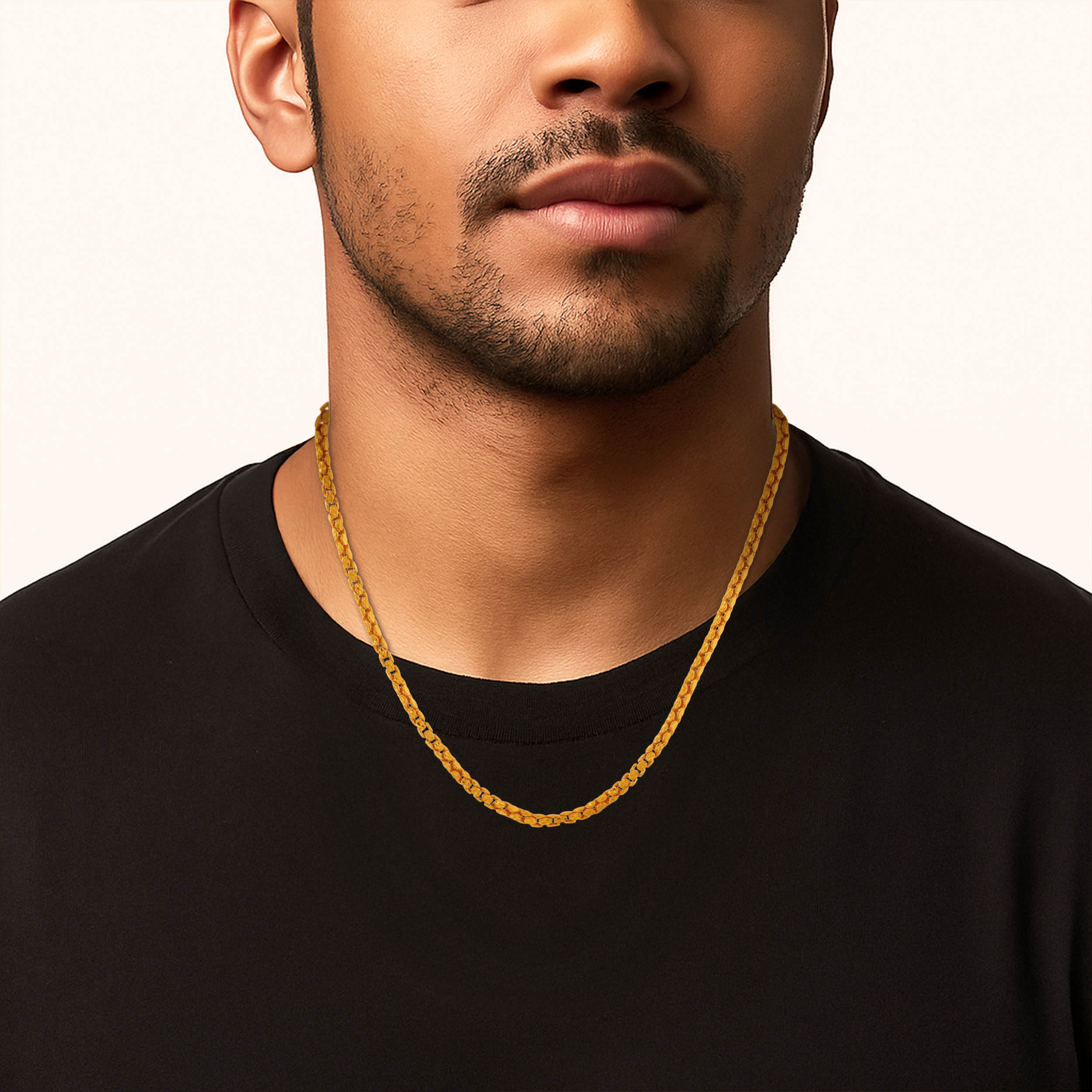 Stalwart Link Men's Gold Chain - Senco Gold and Diamonds