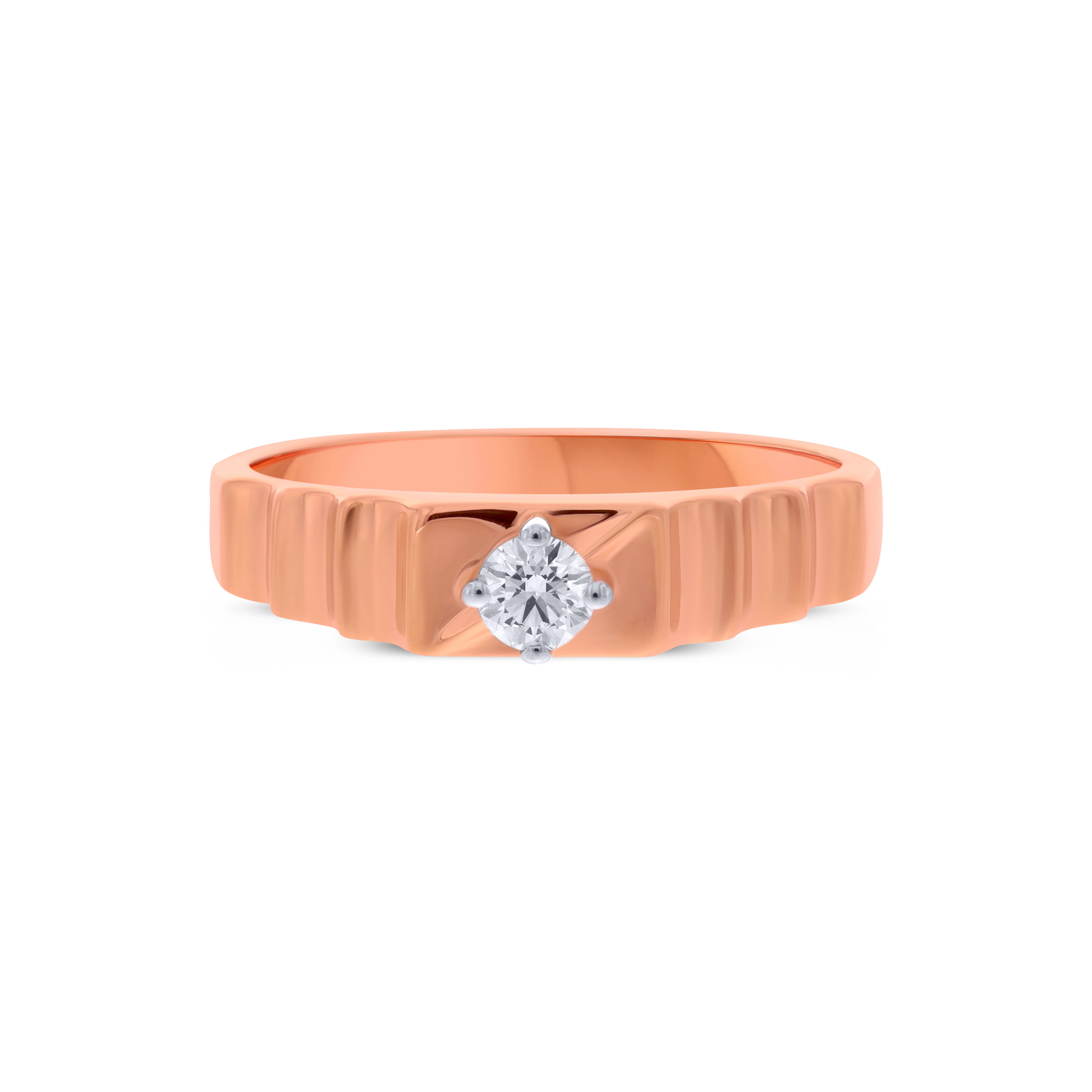 Imperium Men's Solitaire Diamond Ring - Senco Gold and Diamonds