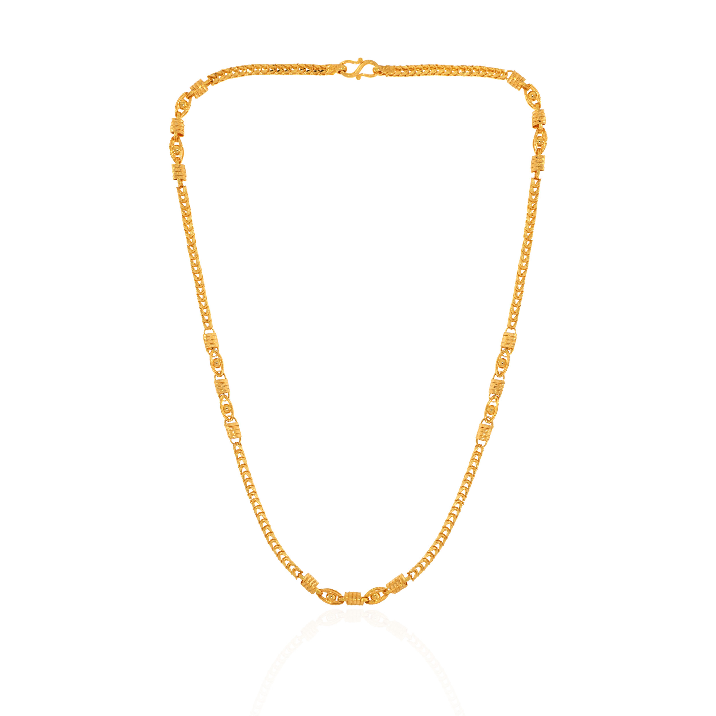 Alluring Unity Unisex Gold Chain - Senco Gold and Diamonds