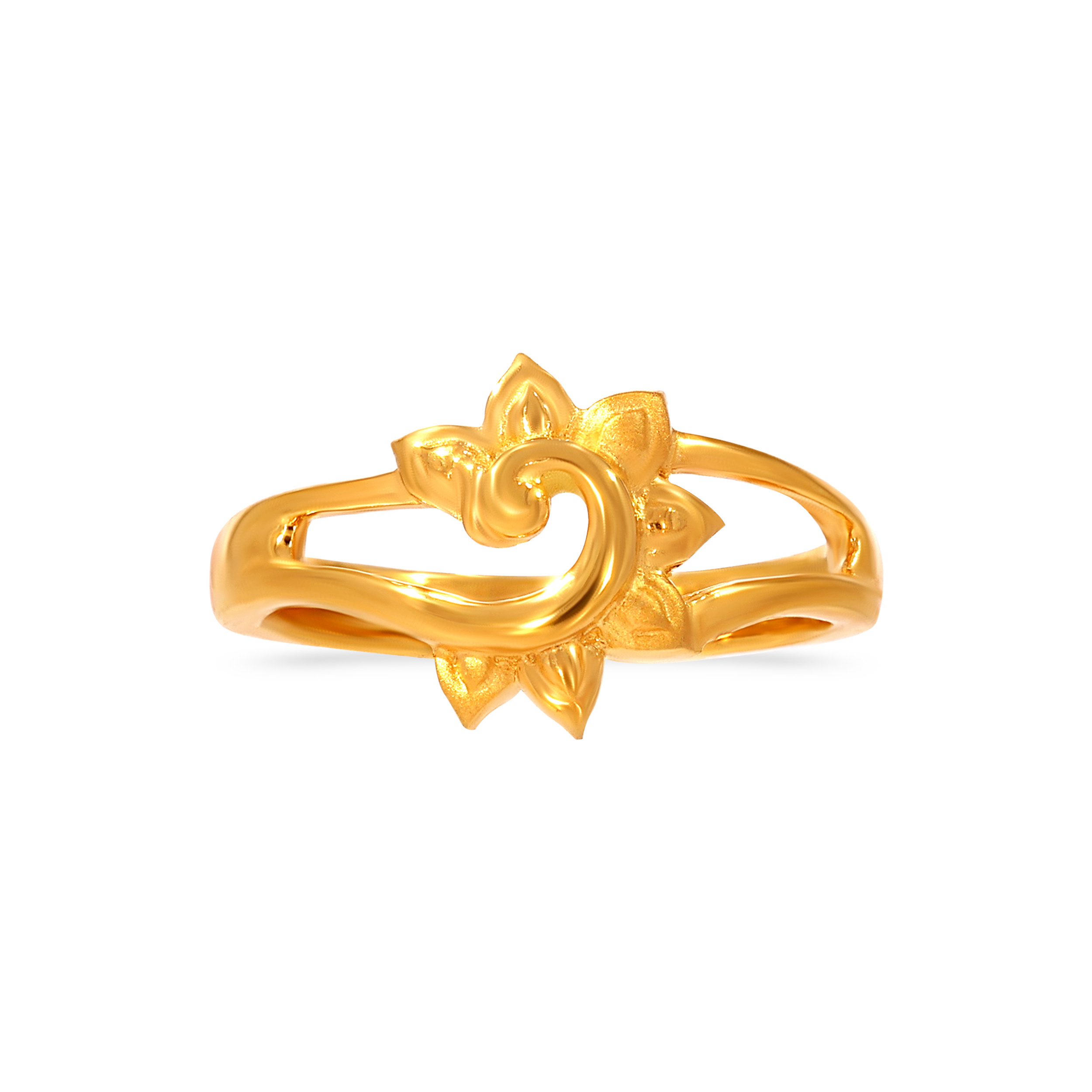 22K Yellow Gold Ladies Ring  - GLR-D000075602 - Senco Gold and Diamonds