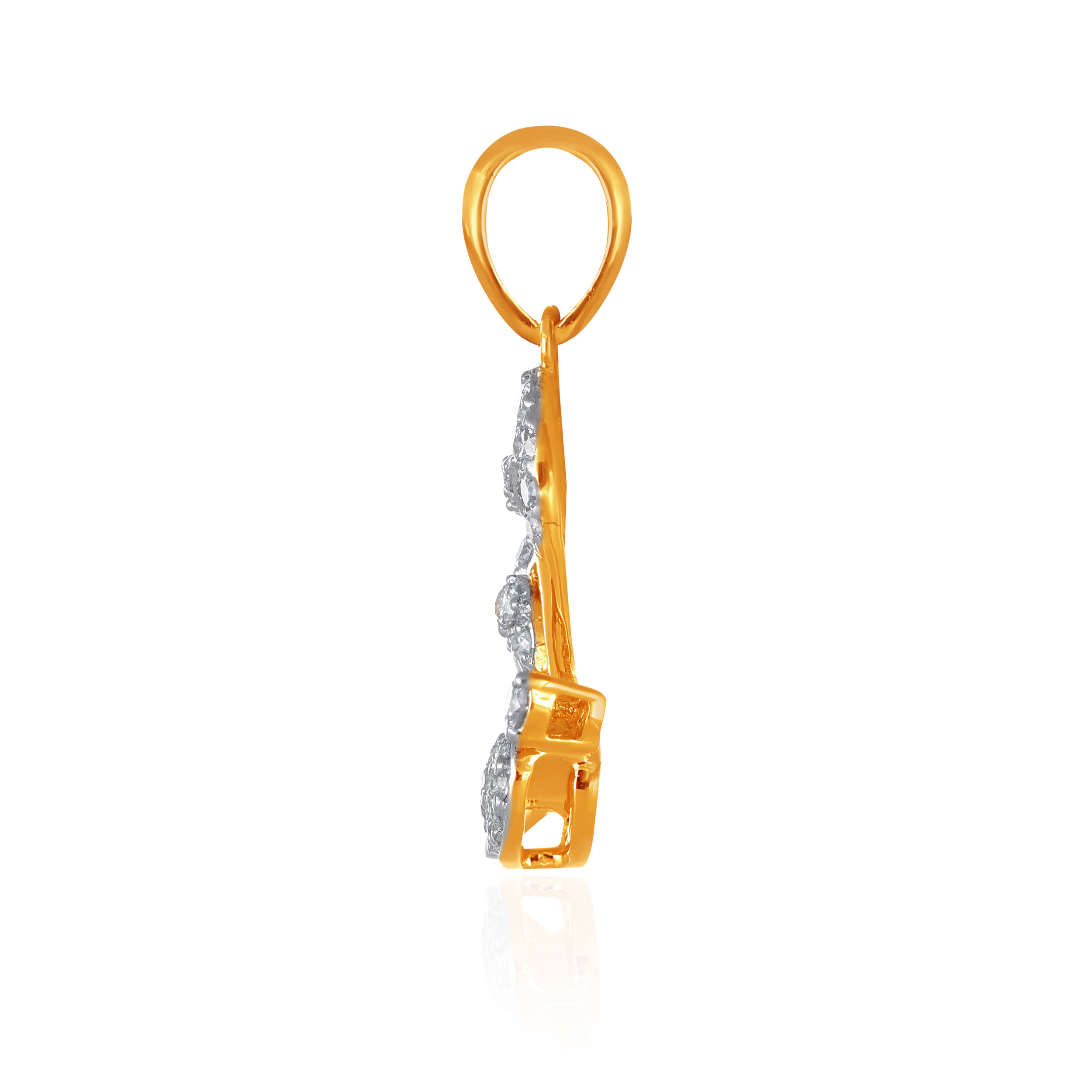 Fluttering Elegance Diamond Pendant - Senco Gold and Diamonds