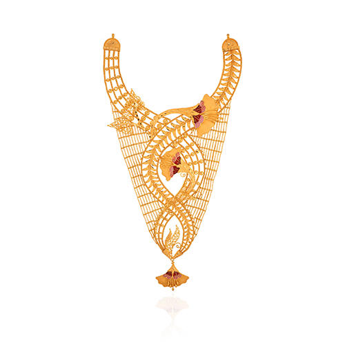 Opulent Flora Gold Necklace - Senco Gold and Diamonds