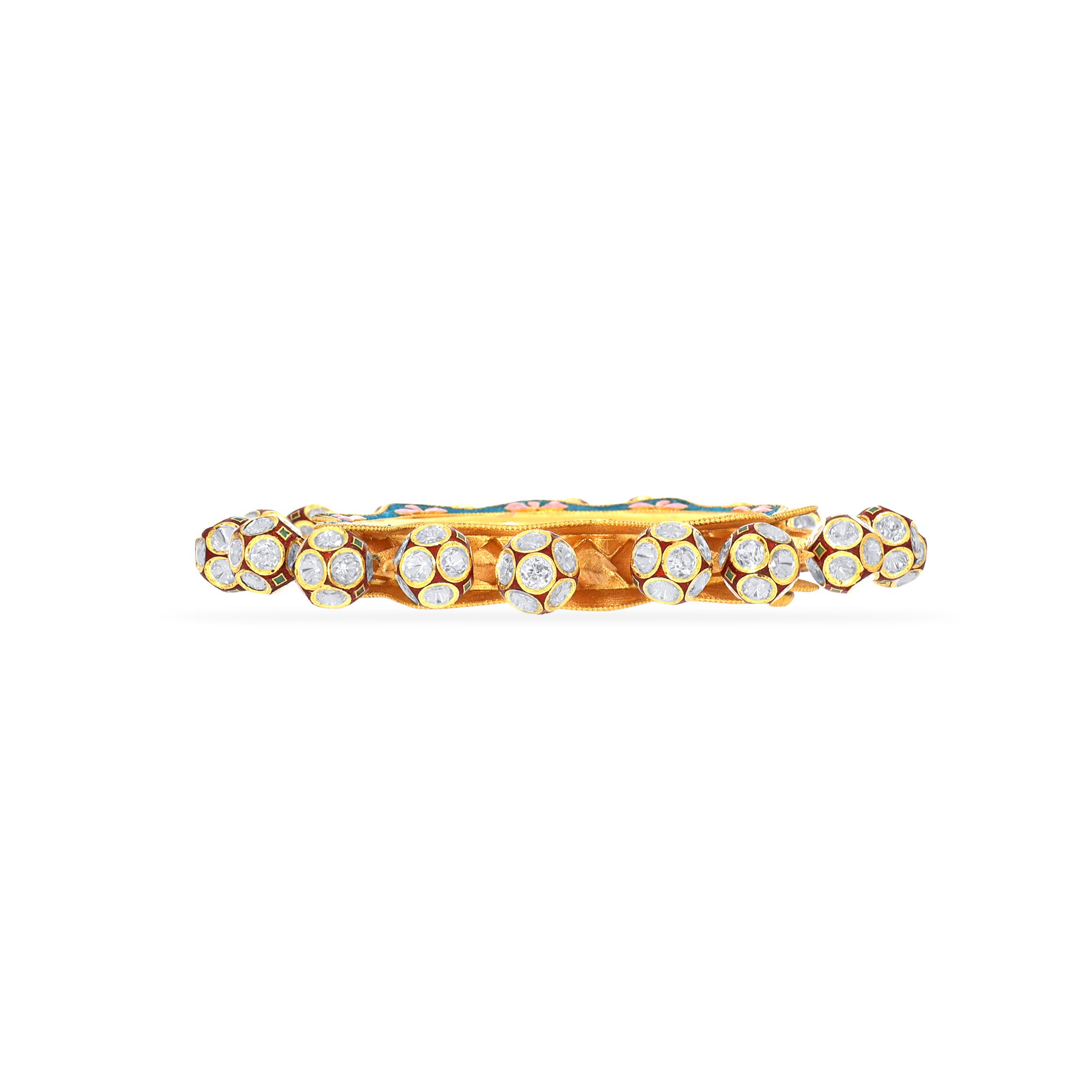 Surya Gold Bangle - Senco Gold and Diamonds