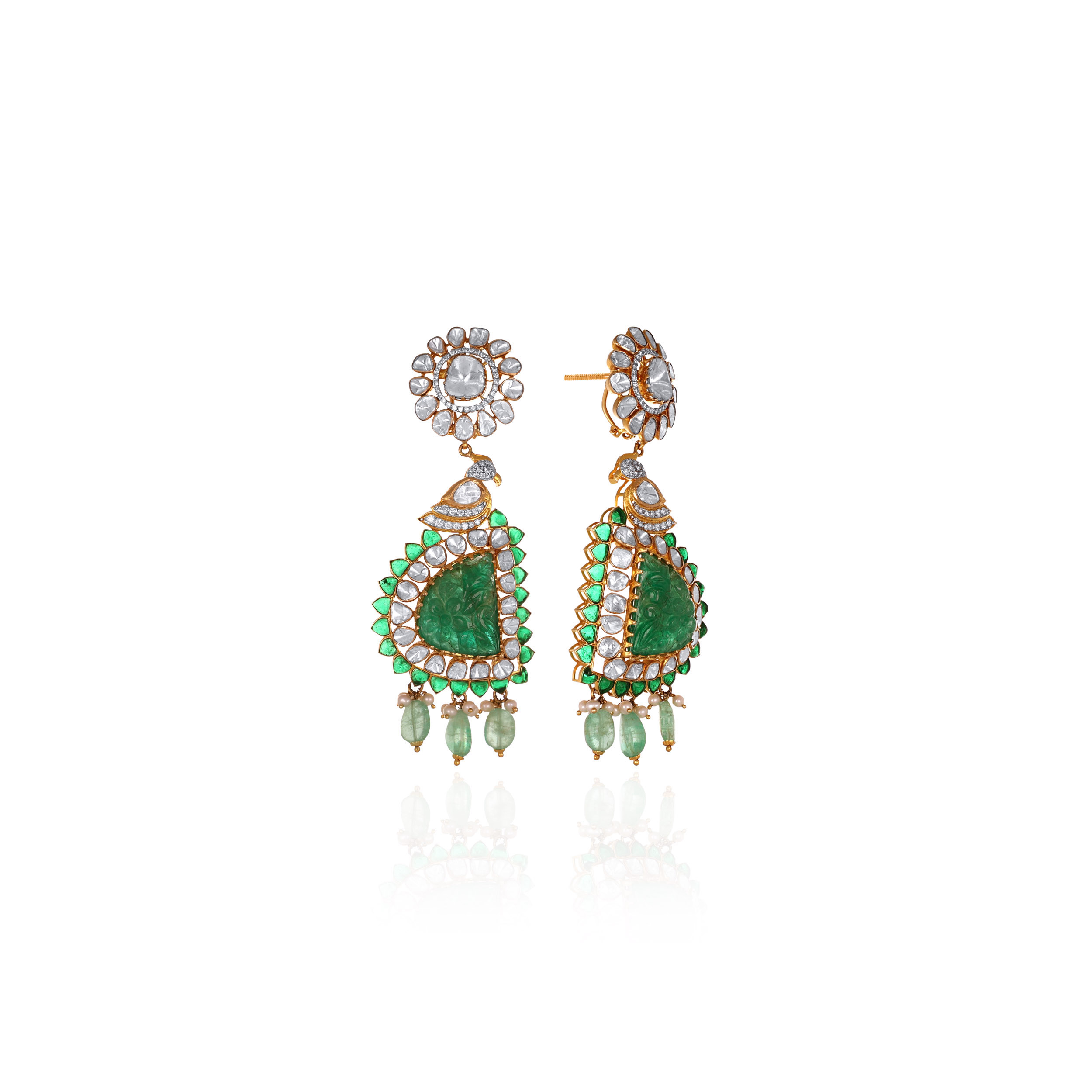 Heirloom Elegance Diamond Earrings - Senco Gold and Diamonds