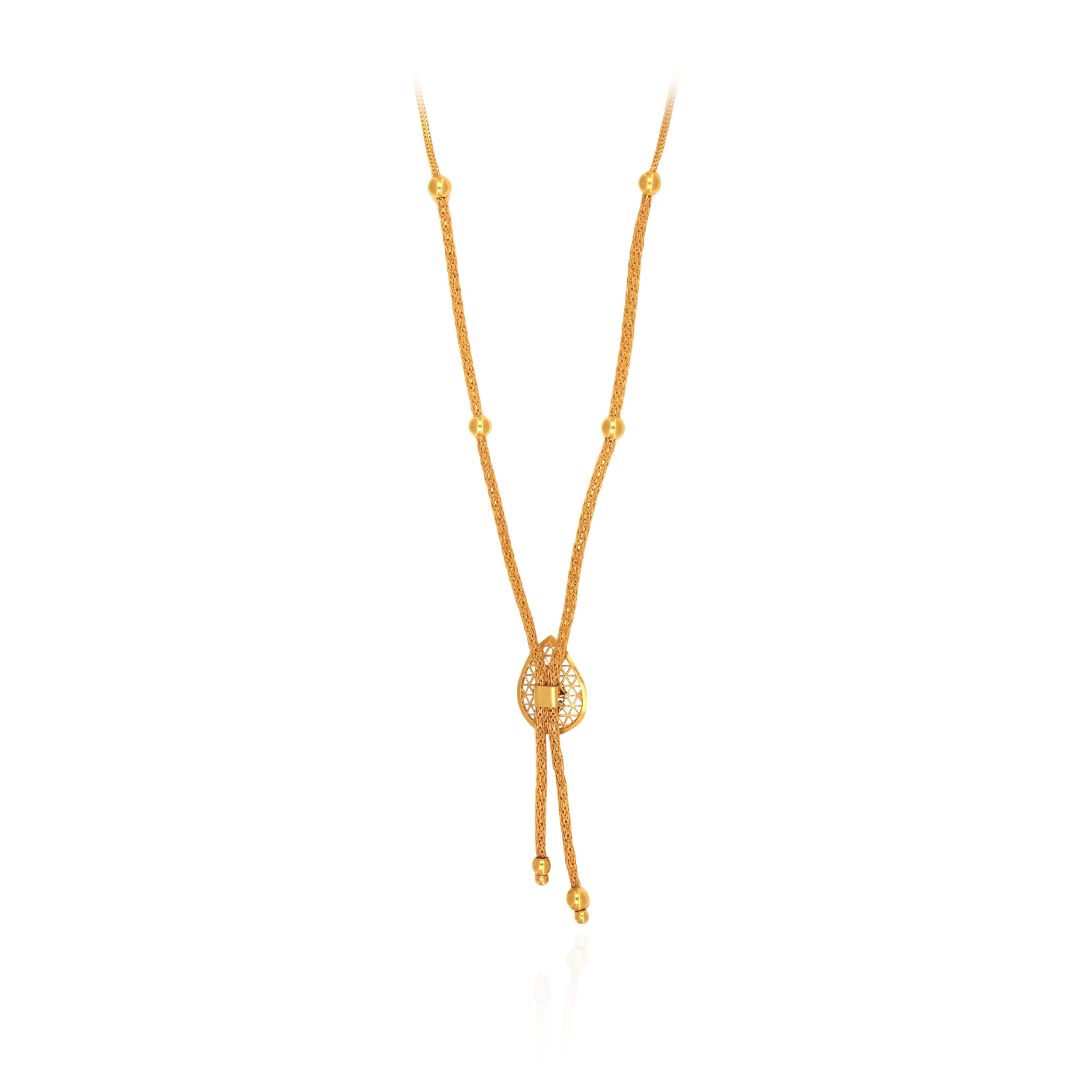 Liora Glow Gold Necklace - Senco Gold and Diamonds