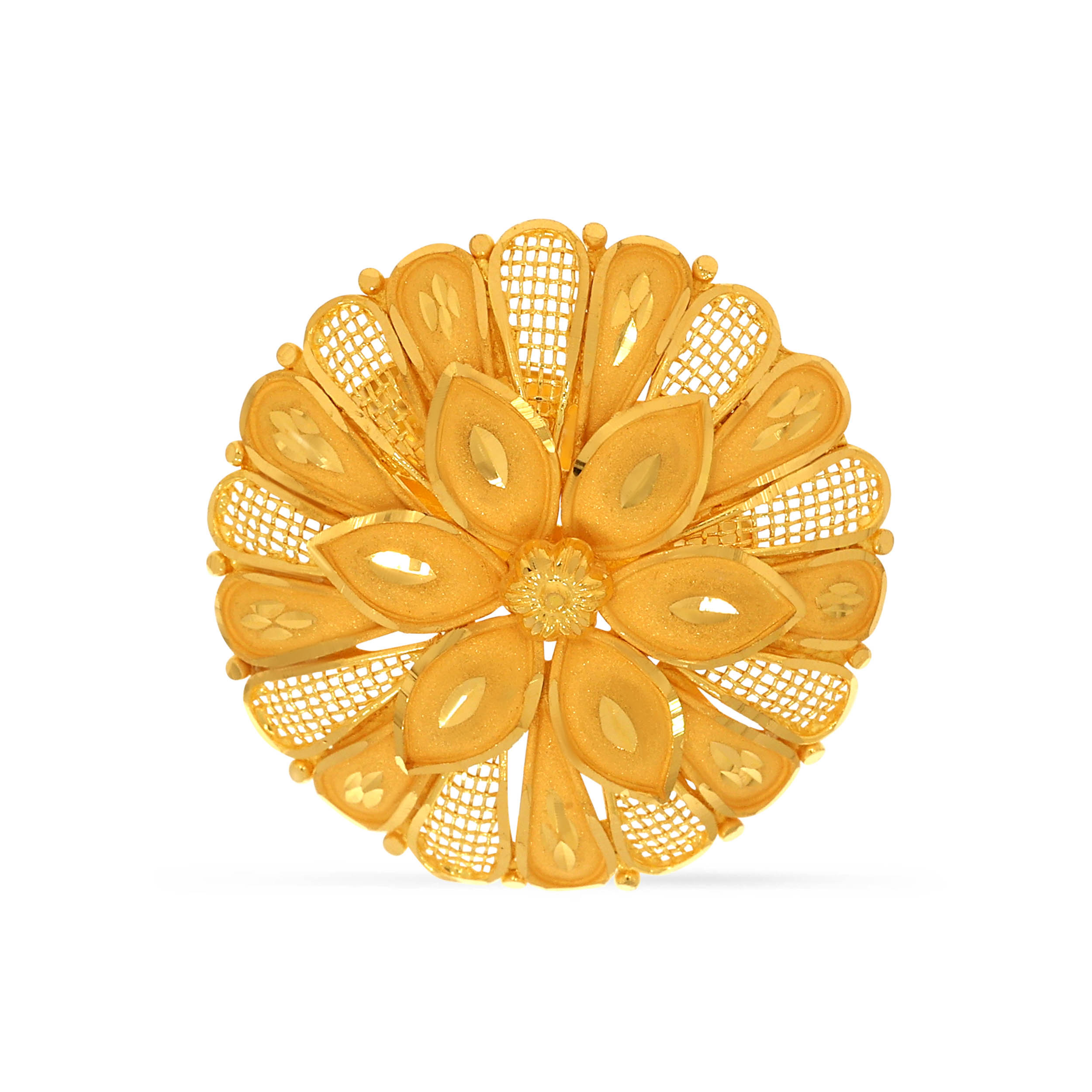22K Yellow Gold Ring-GLR-D000549444 - Senco Gold and Diamonds