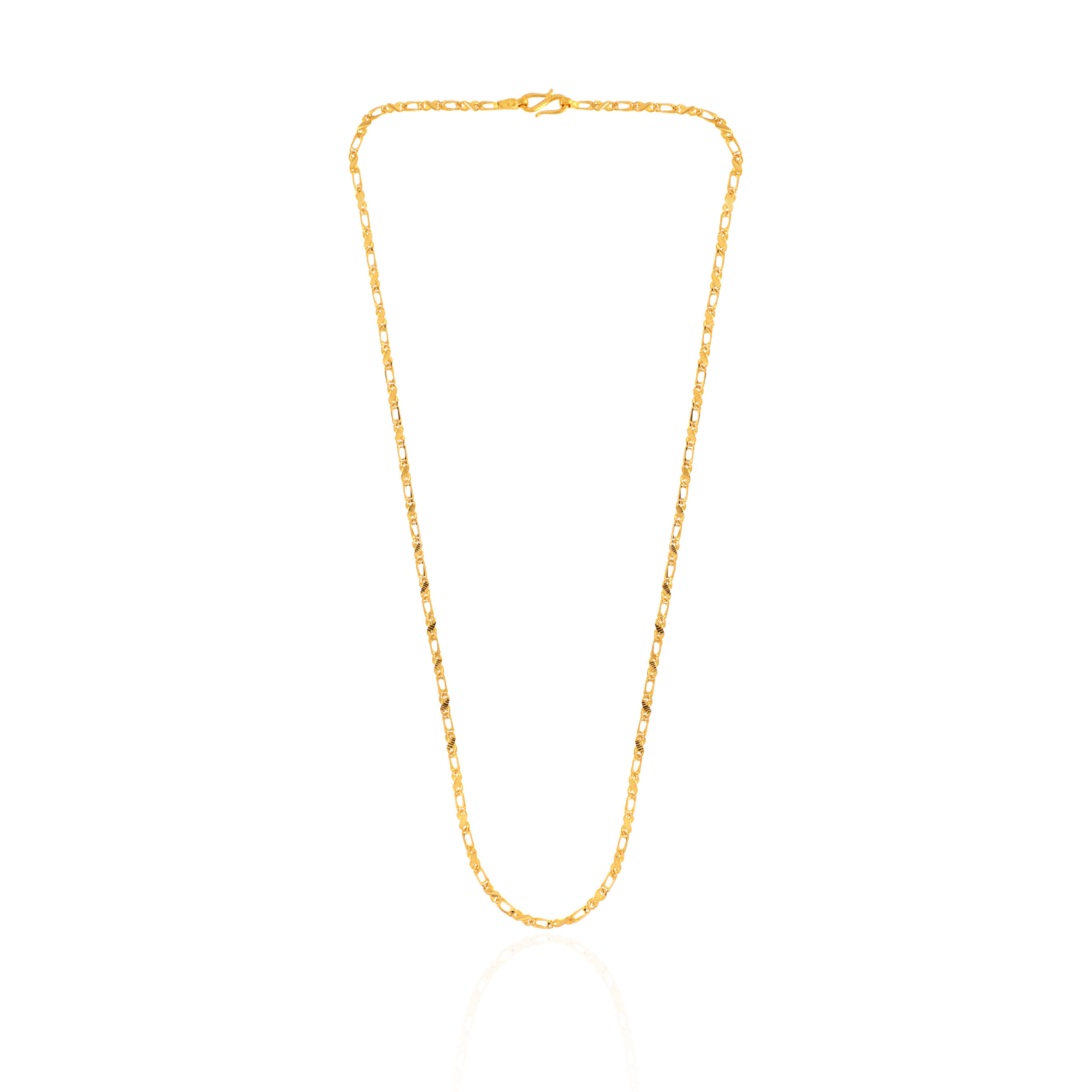 22K Yellow Gold Unisex Chain-GC-D000557886 - Senco Gold and Diamonds