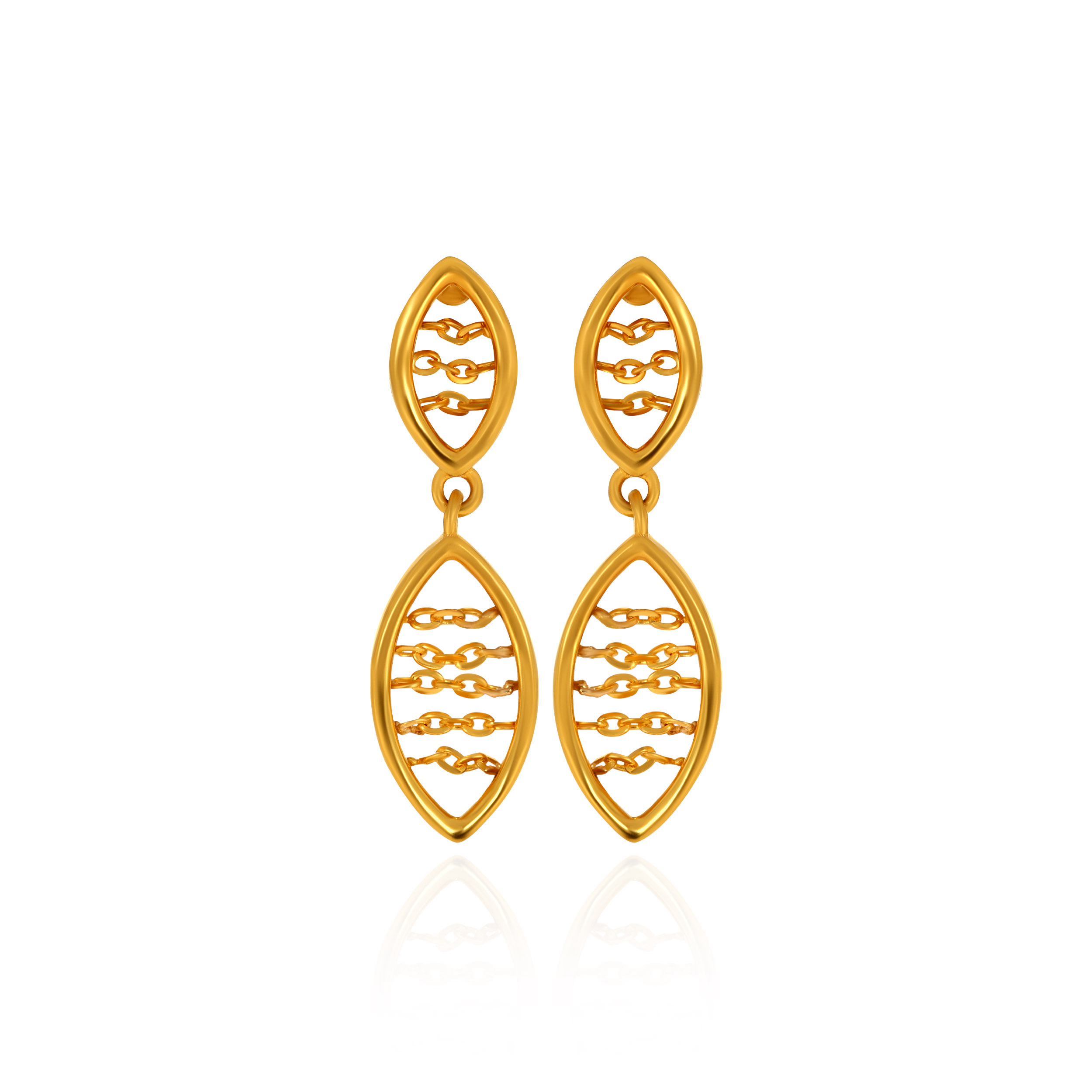 Rhythmic Flow Gold Drops - Senco Gold and Diamonds