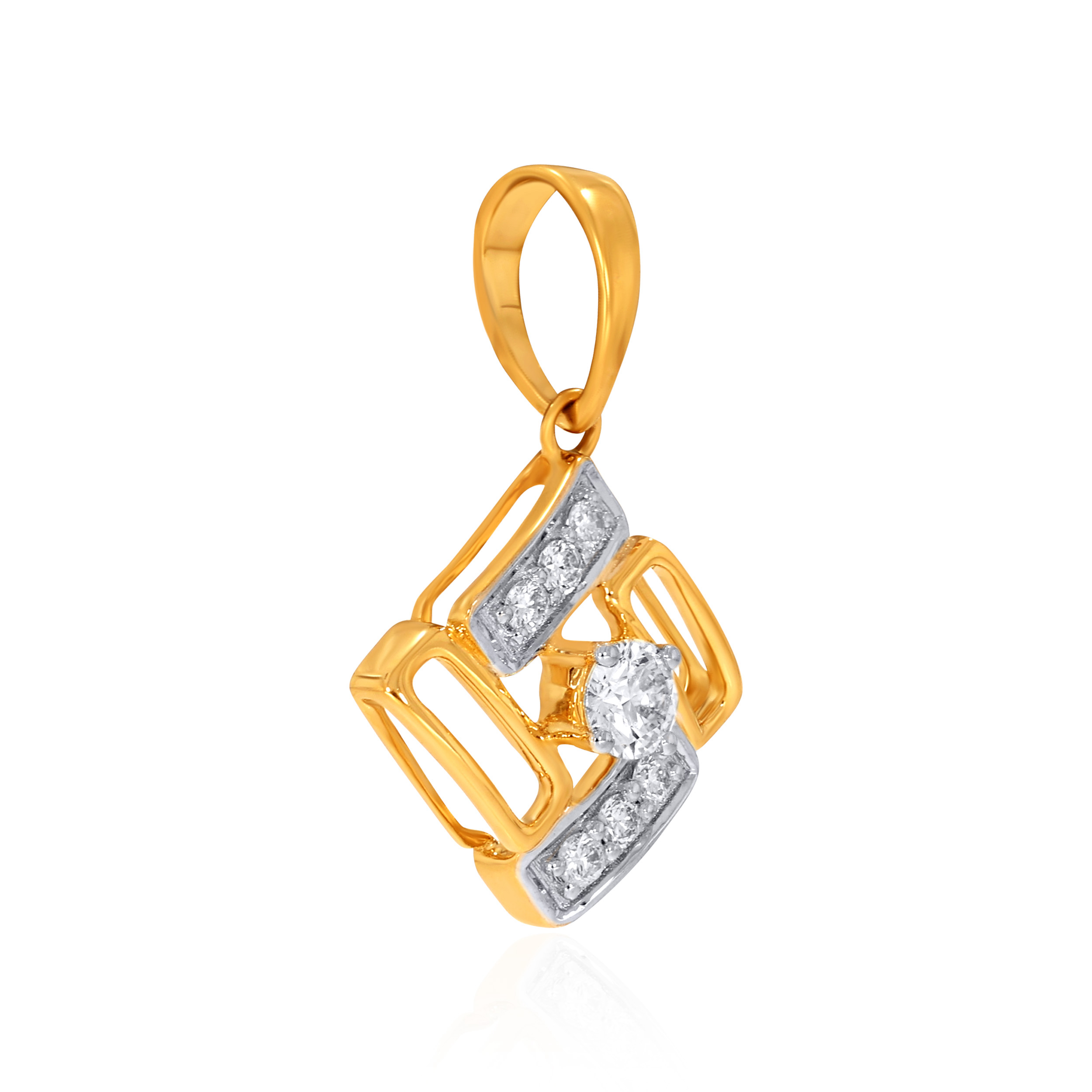 Timeless Luminescence Solitaire Pendant - Senco Gold and Diamonds