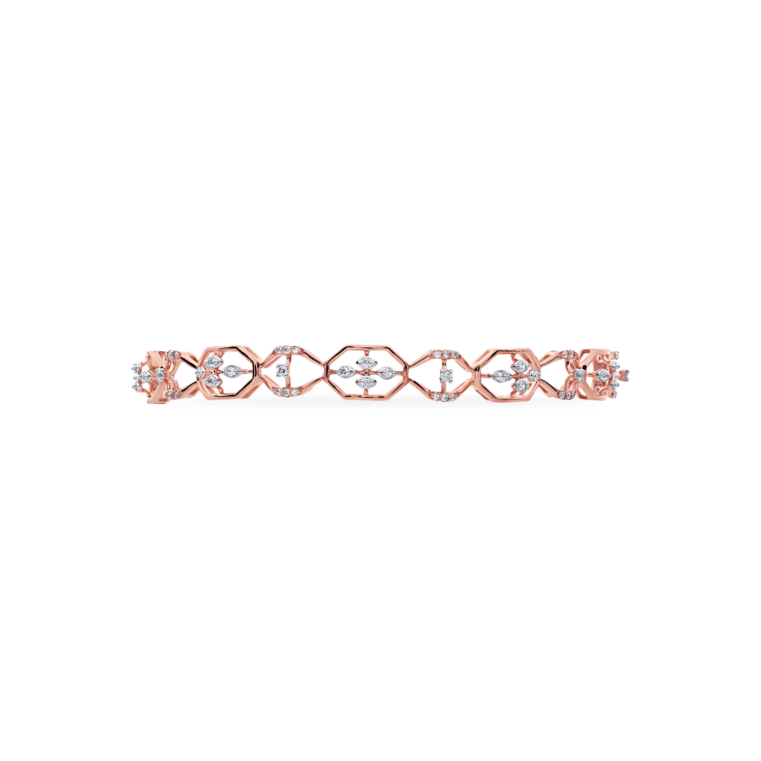 Glamorous Style Diamond Bangle - Senco Gold and Diamonds