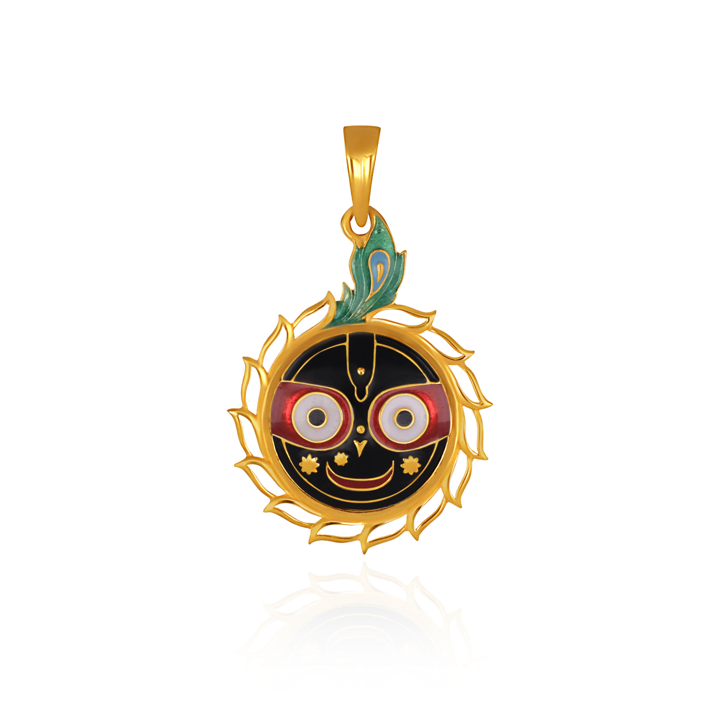 Lord of the Chariot Gold Pendant - Senco Gold and Diamonds