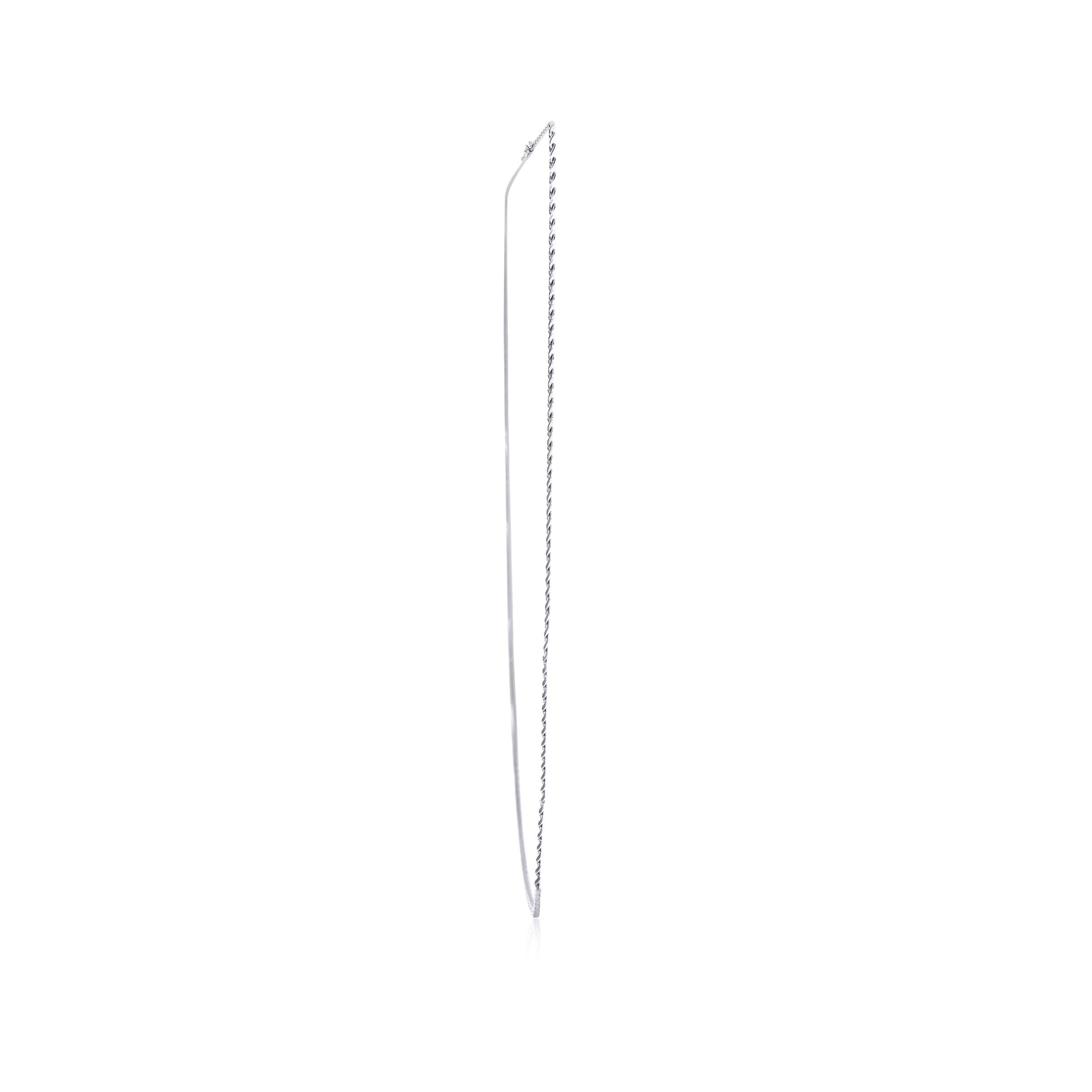 Groovy Shine Men Platinum Chain - Senco Gold and Diamonds