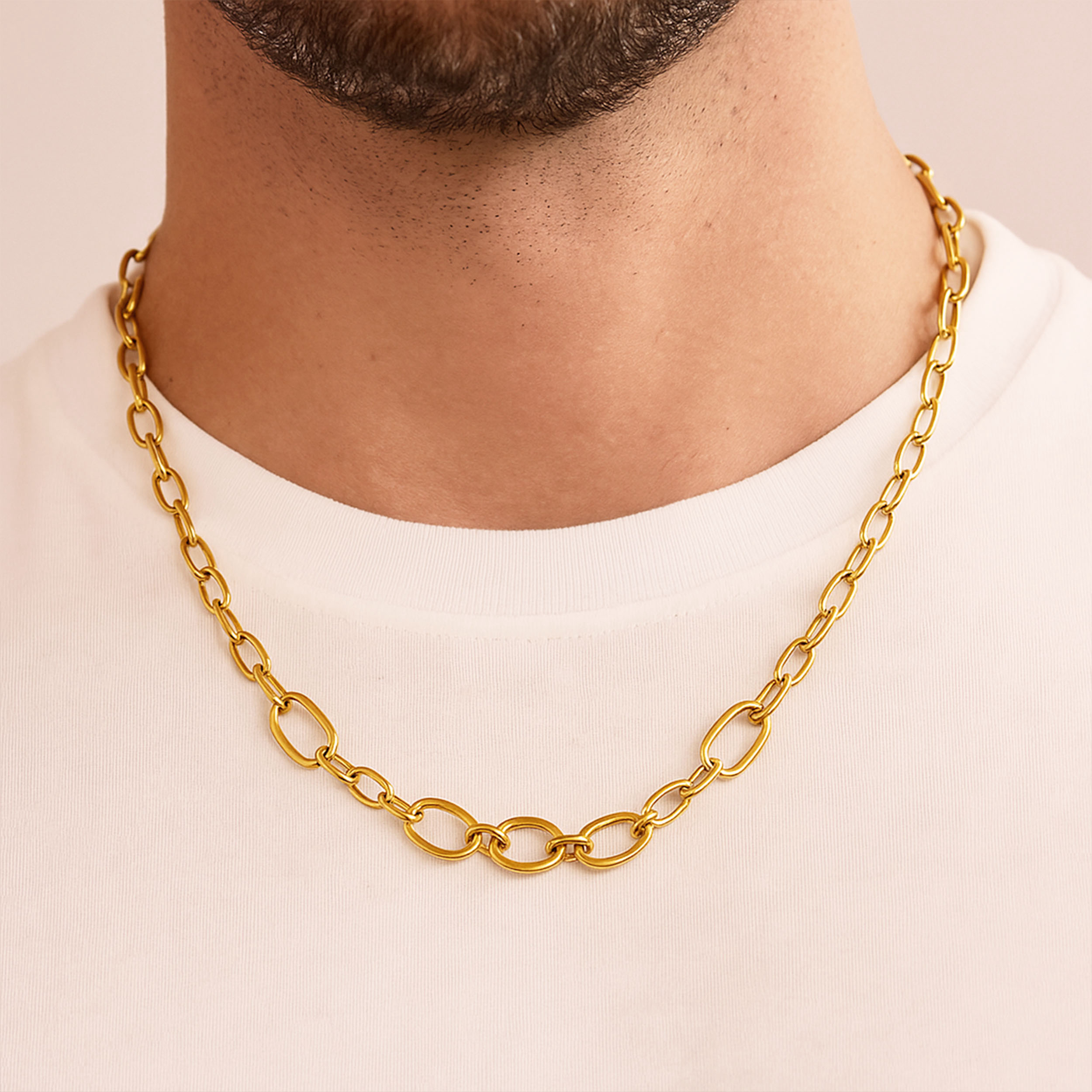 Royal Torque Men's Gold Chain - Senco Gold and Diamonds