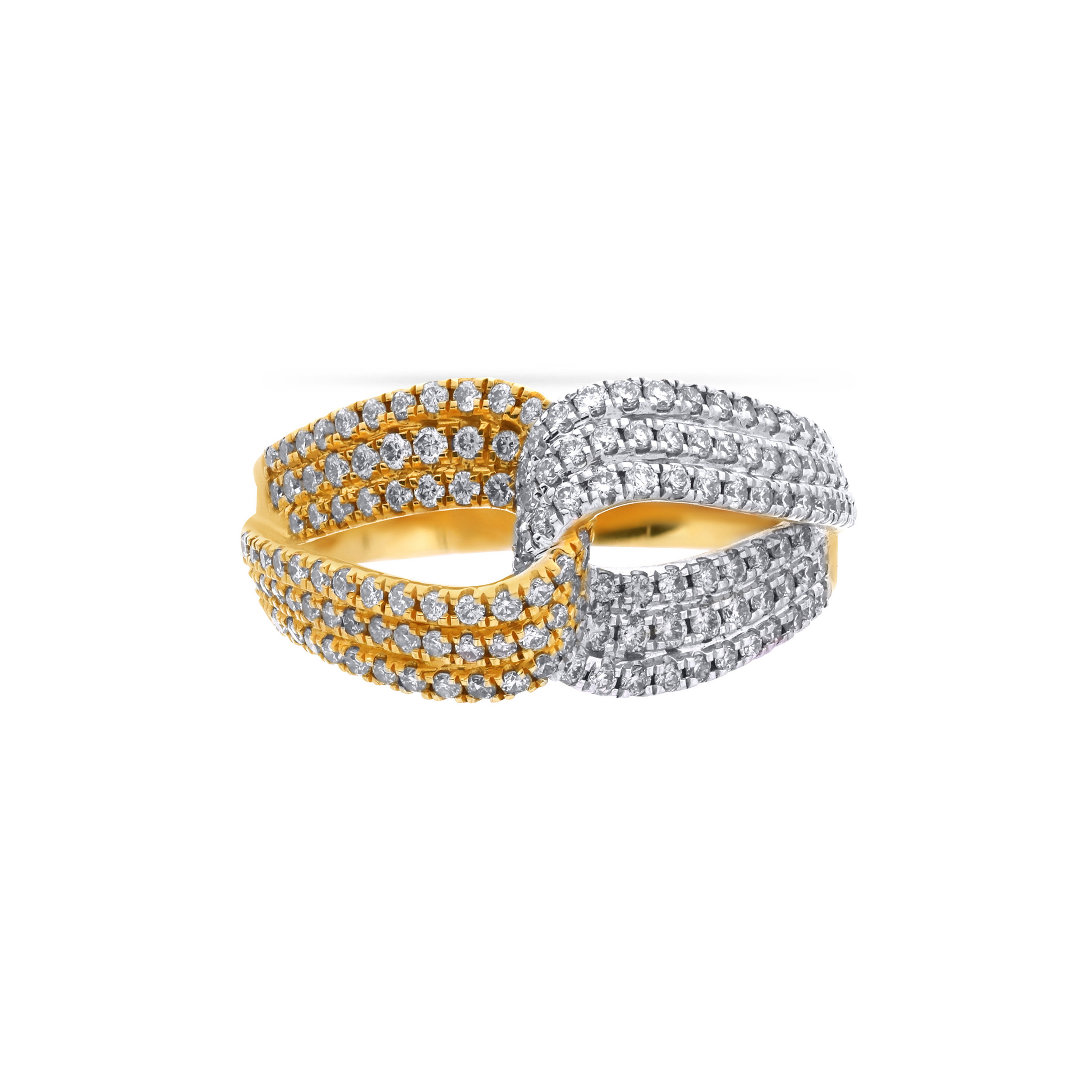 Eternal Knot Diamond Ring - Senco Gold and Diamonds