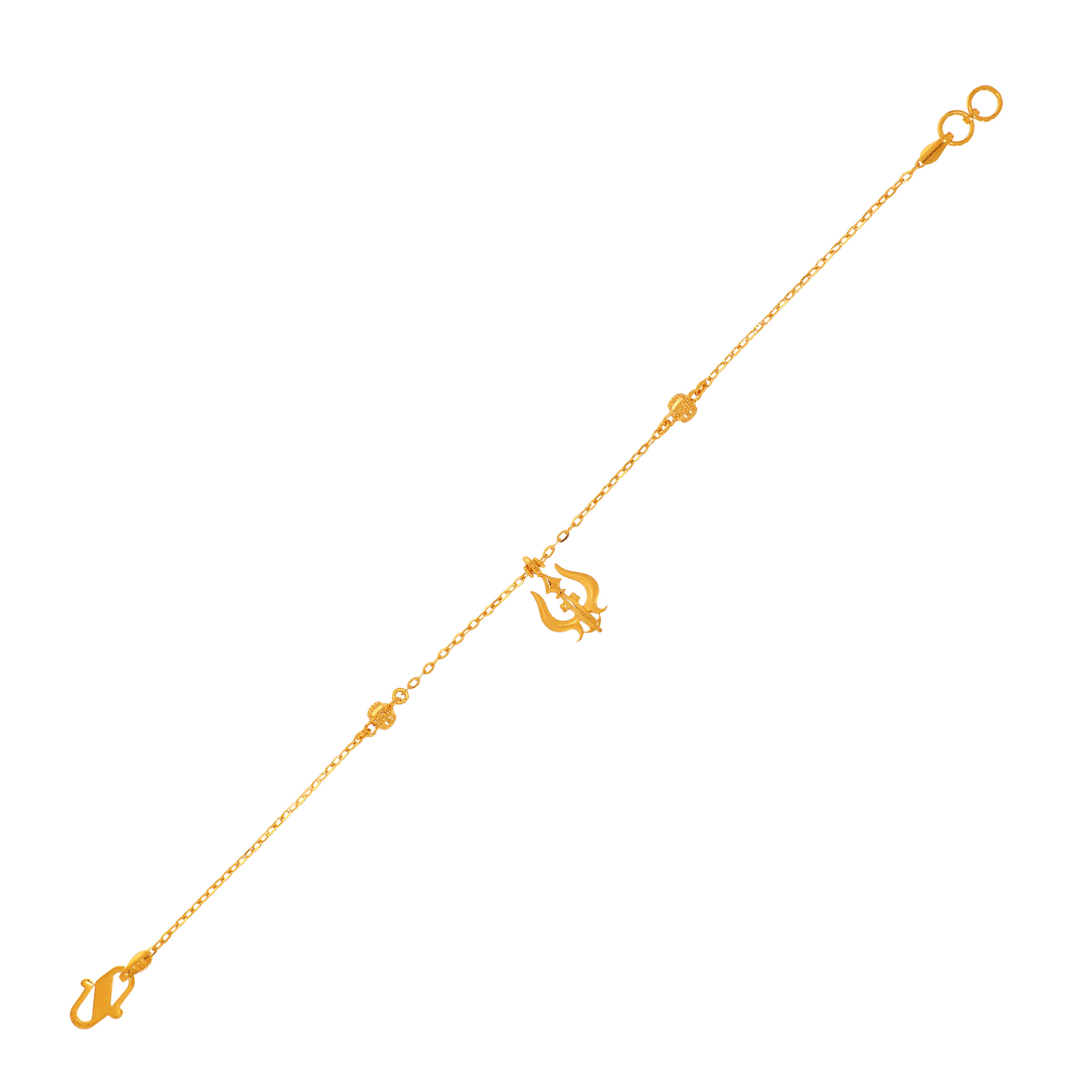 Trident Strength Gold Bracelet - Senco Gold and Diamonds