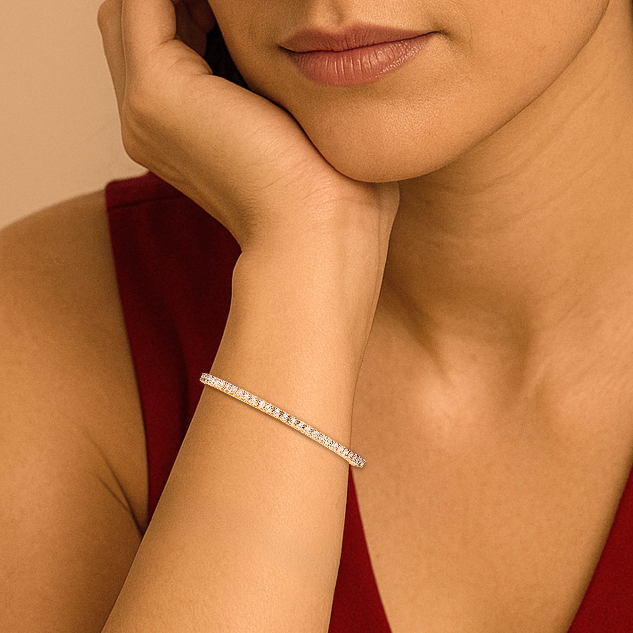 Royal Aura Diamond Churi - Senco Gold and Diamonds