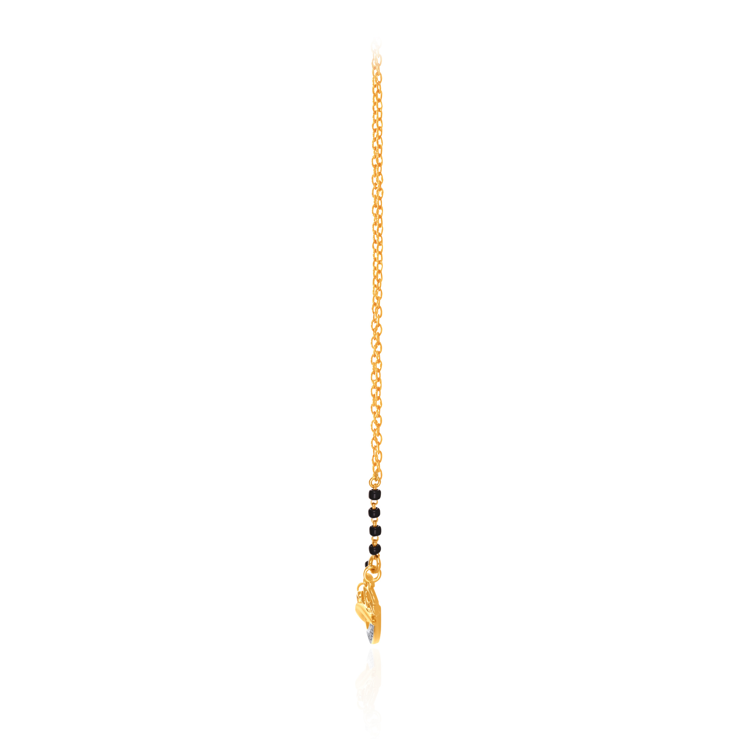 Minimalist Love Diamond Mangalsutra - Senco Gold and Diamonds