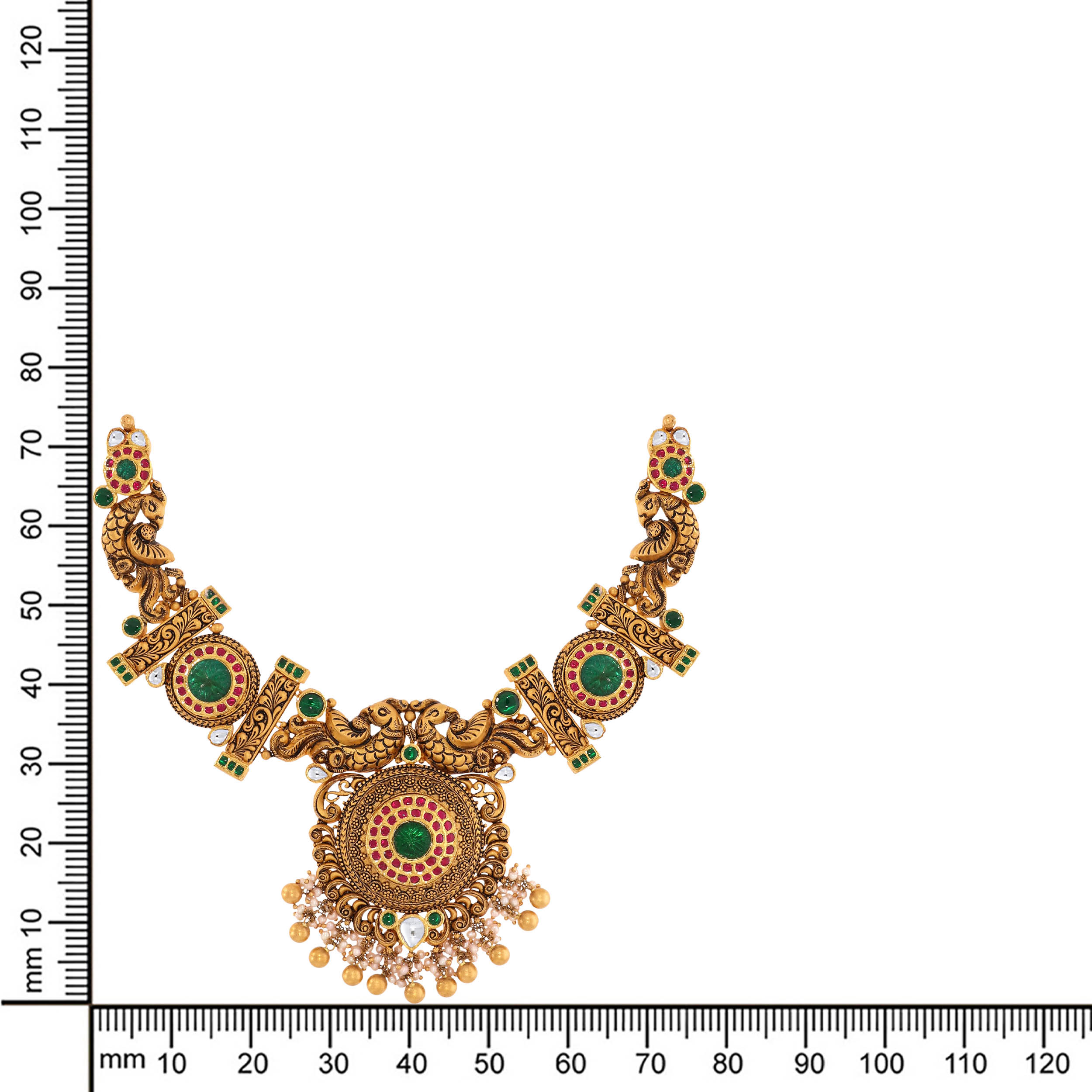 22K Yellow Gold Necklace-GN-D000737559 - Senco Gold and Diamonds