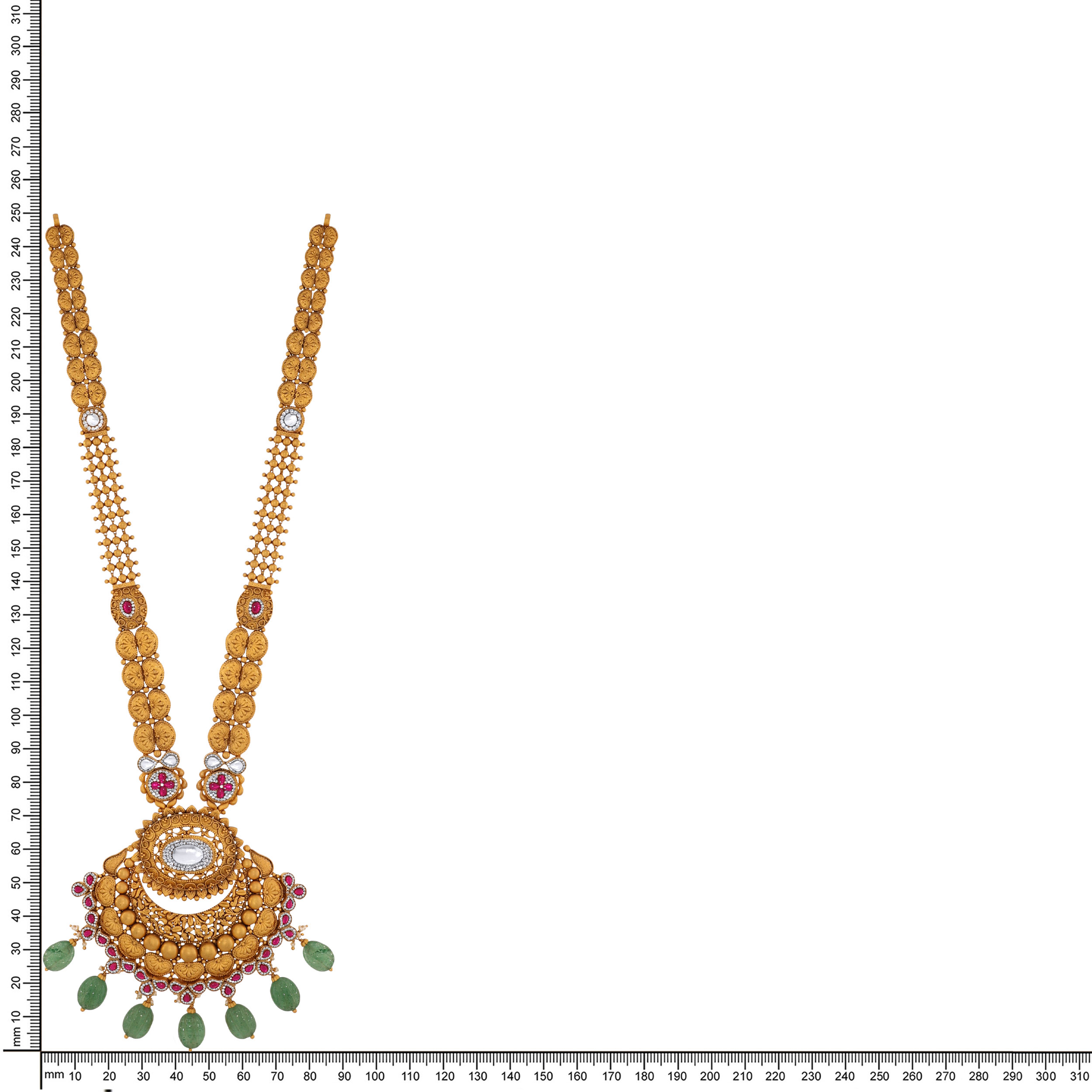 Imperial Charm Kundan Necklace - Senco Gold and Diamonds