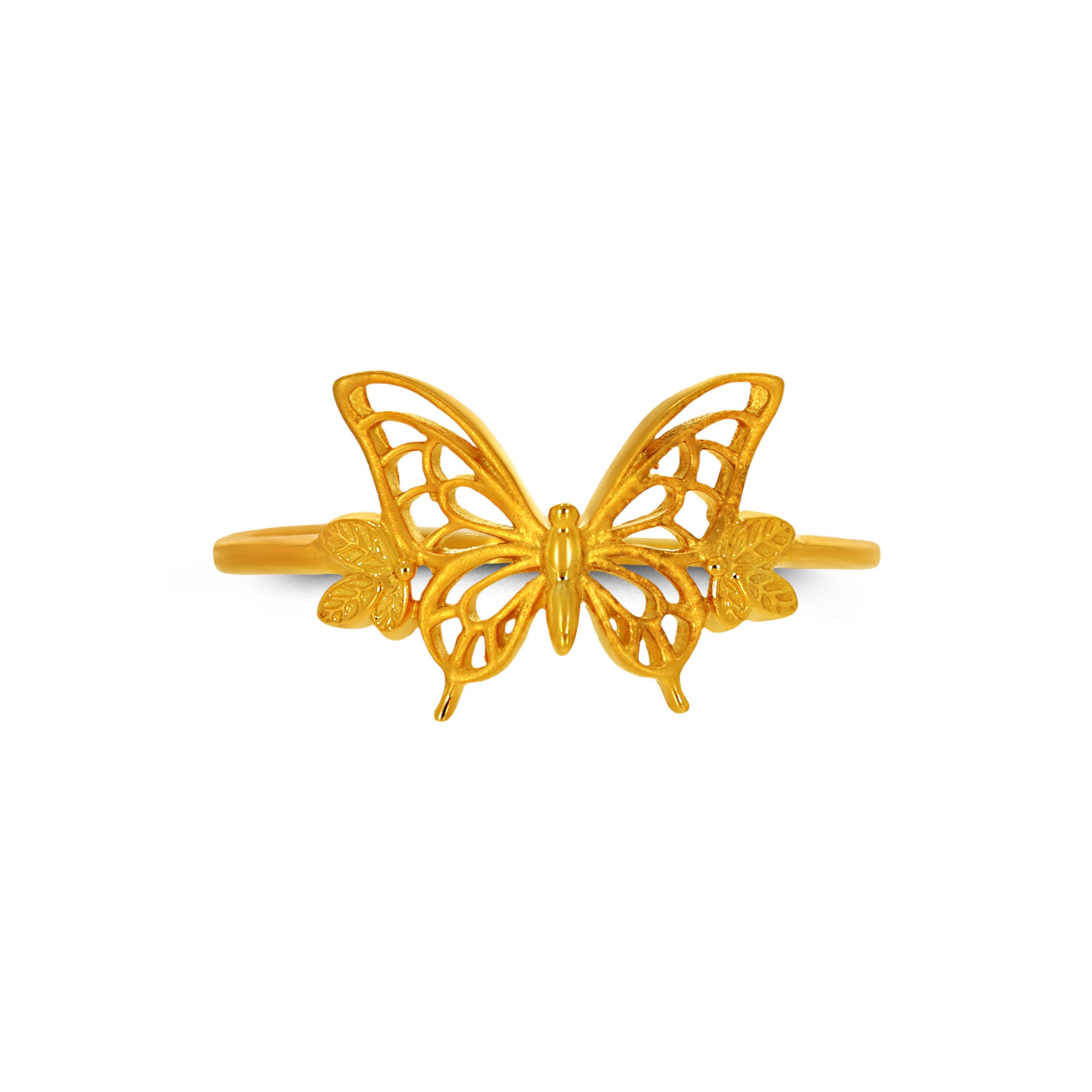 Fluttervine Gold Ring alternate view 1