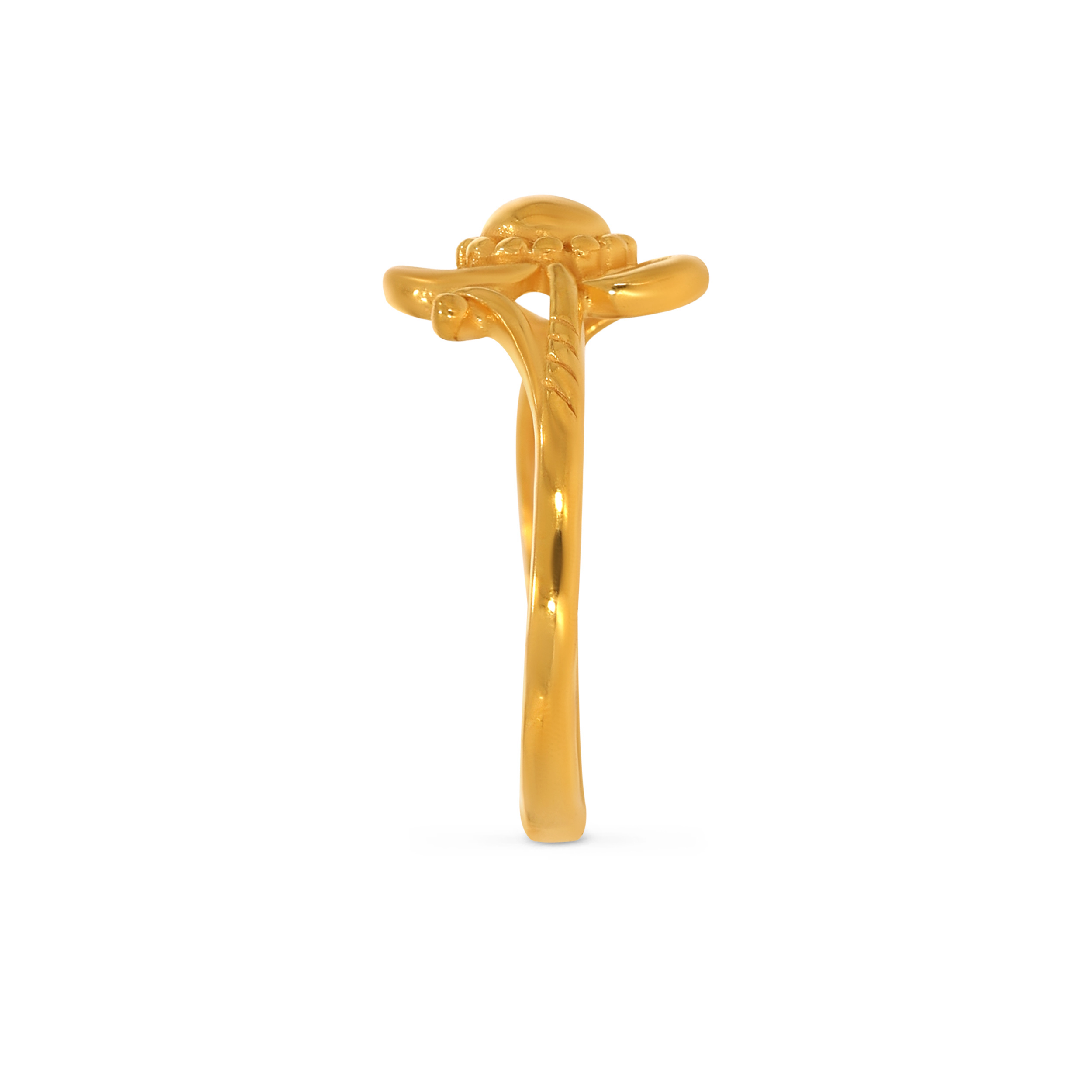 22K Yellow Gold Ring-GLR-D000077923 - Senco Gold and Diamonds