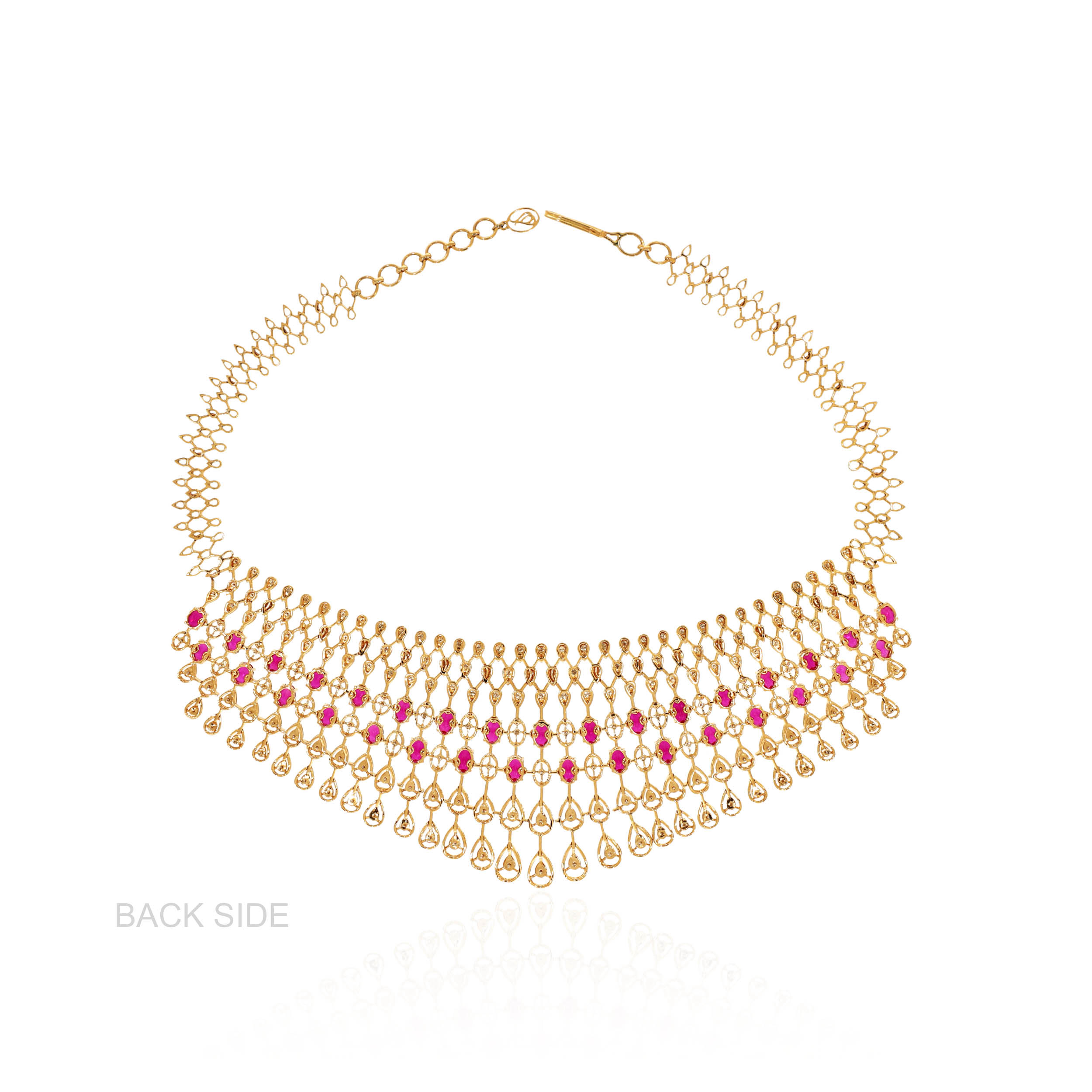 14K Yellow Gold Diamond Necklace-DGN-D000789182 - Senco Gold and Diamonds