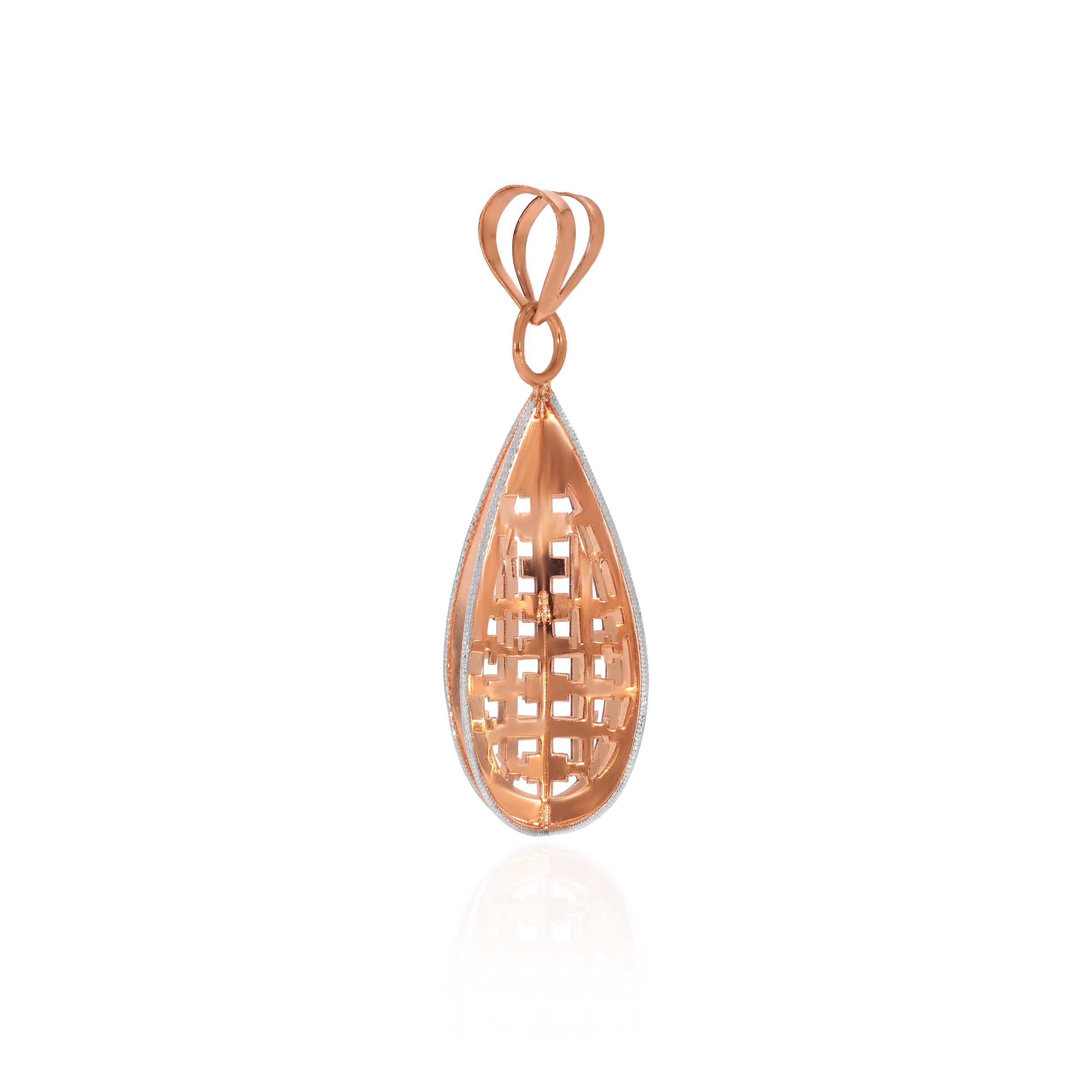 18K Yellow Gold Fancy Gold Pendant-GPN-D000721298 - Senco Gold and Diamonds