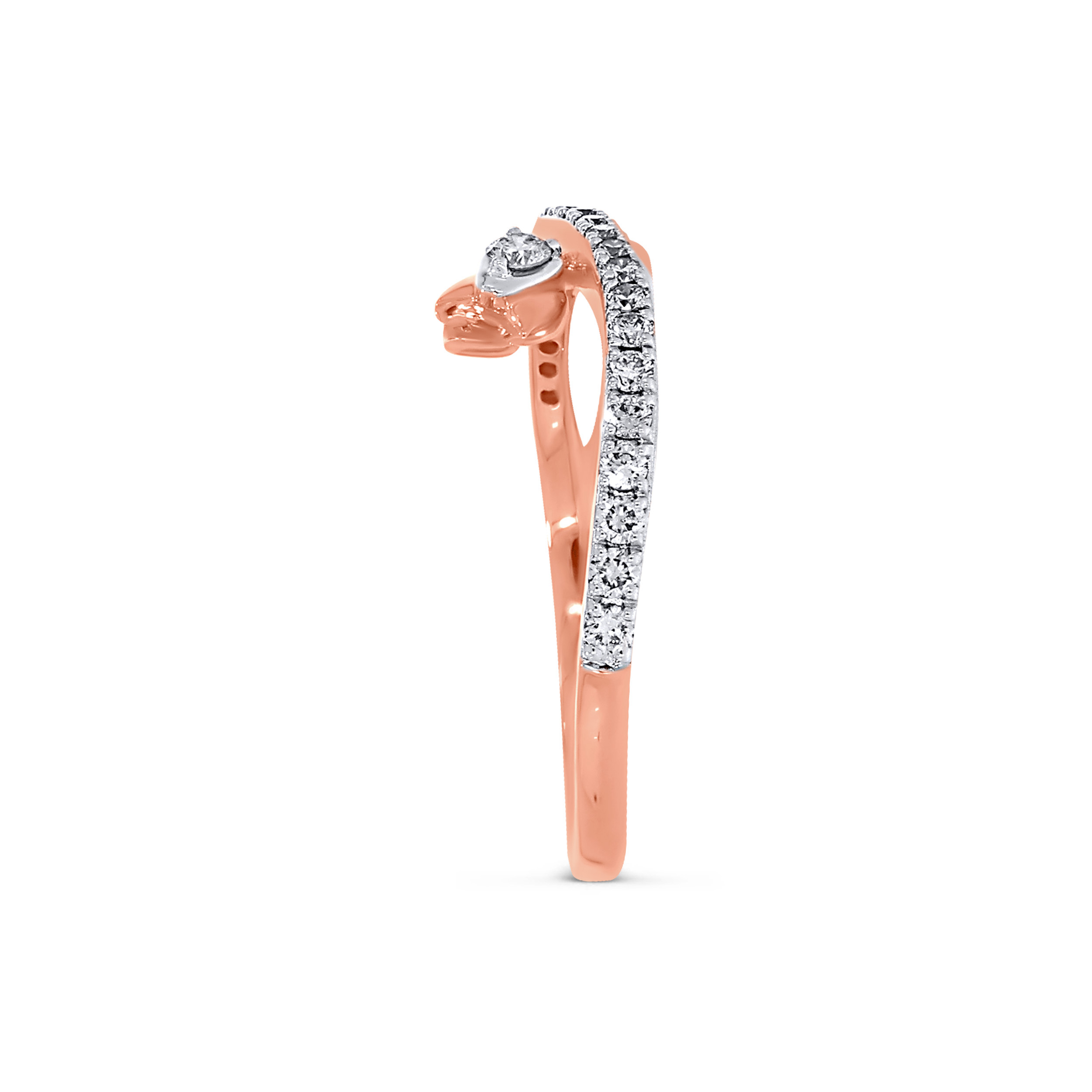 Serene Twirl Diamond Ring - Senco Gold and Diamonds