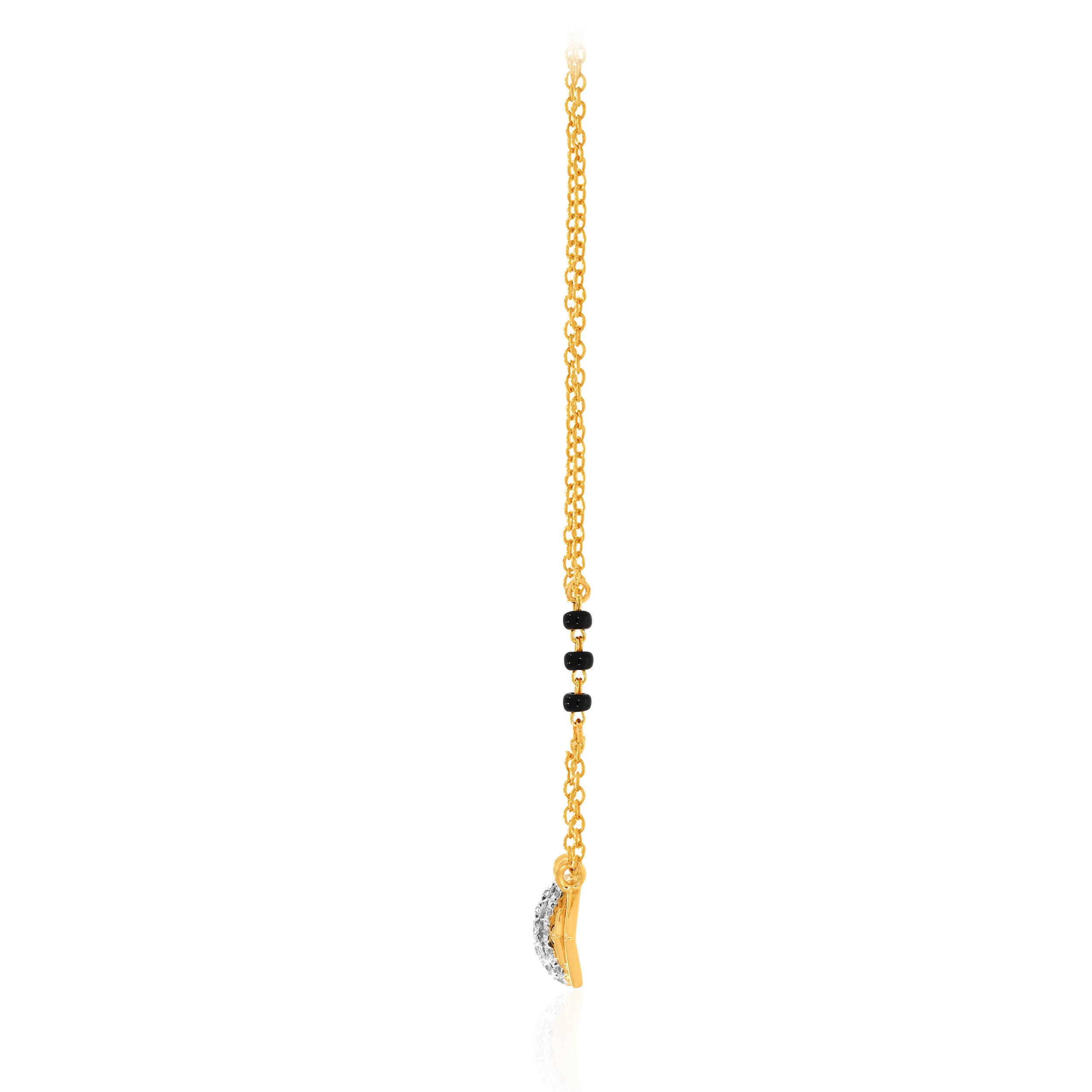 Radiant Vows Diamond Mangalsutra - Senco Gold and Diamonds
