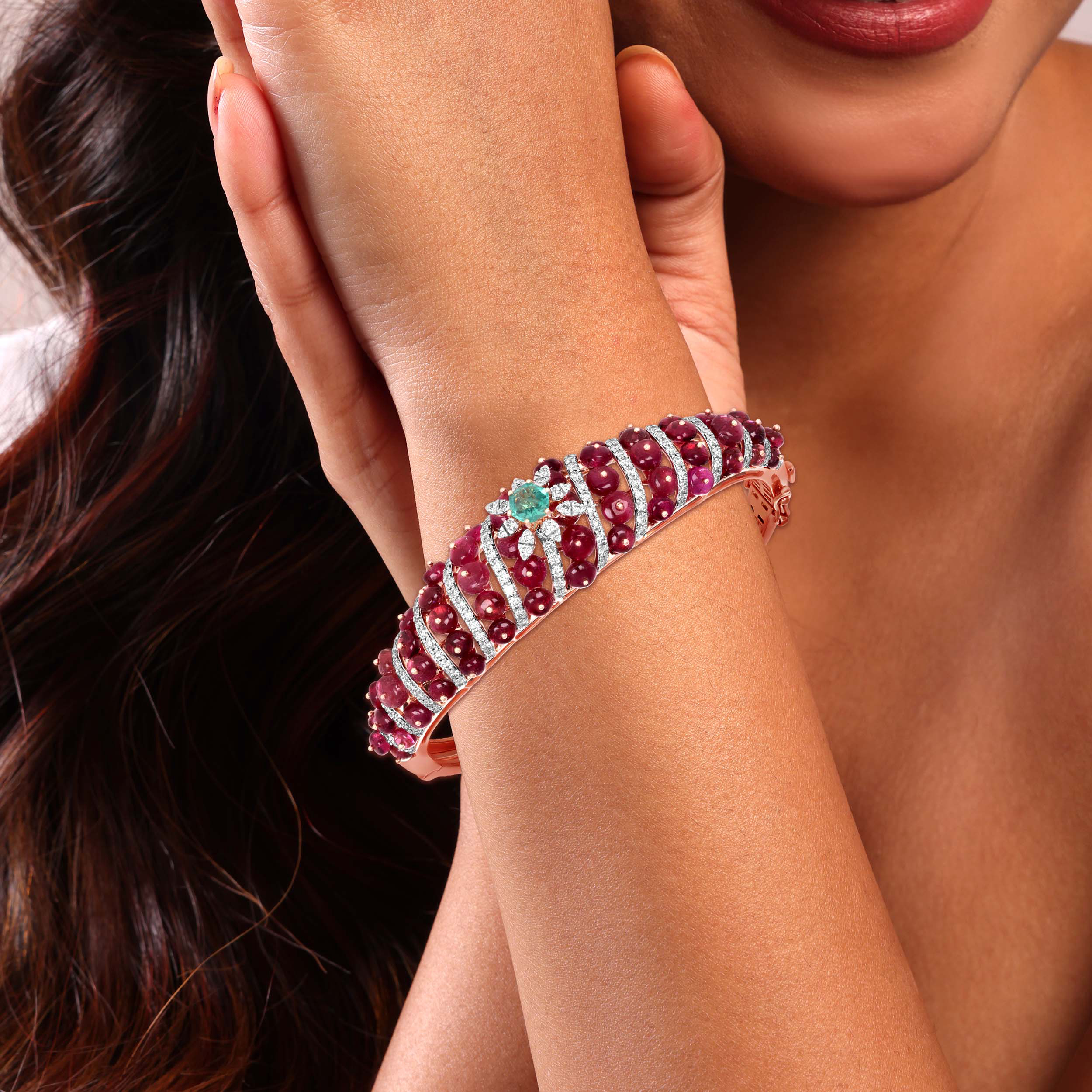 Ruby Reign Diamond Bracelet - Senco Gold and Diamonds