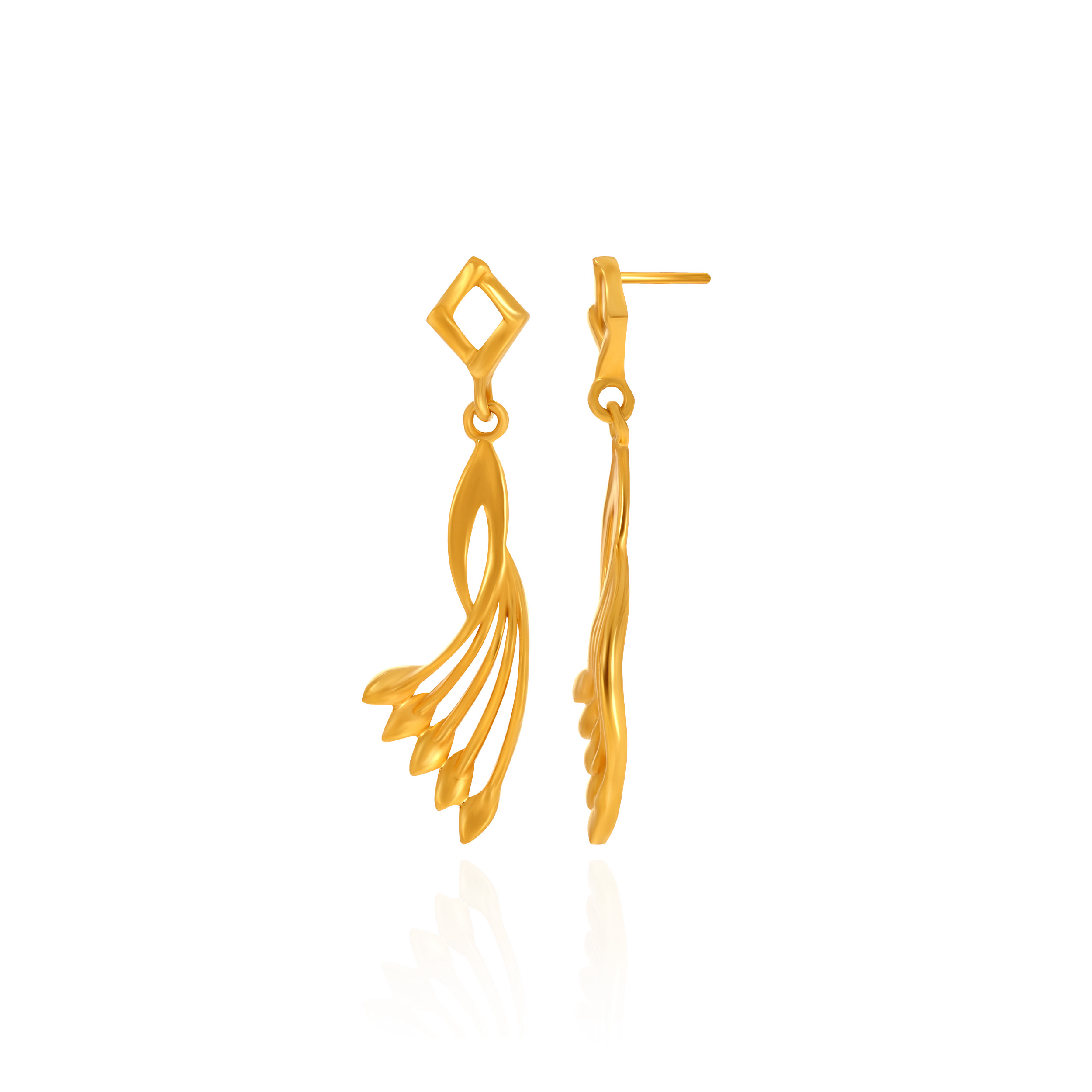 Soaring Grace Gold Earrings - Senco Gold and Diamonds