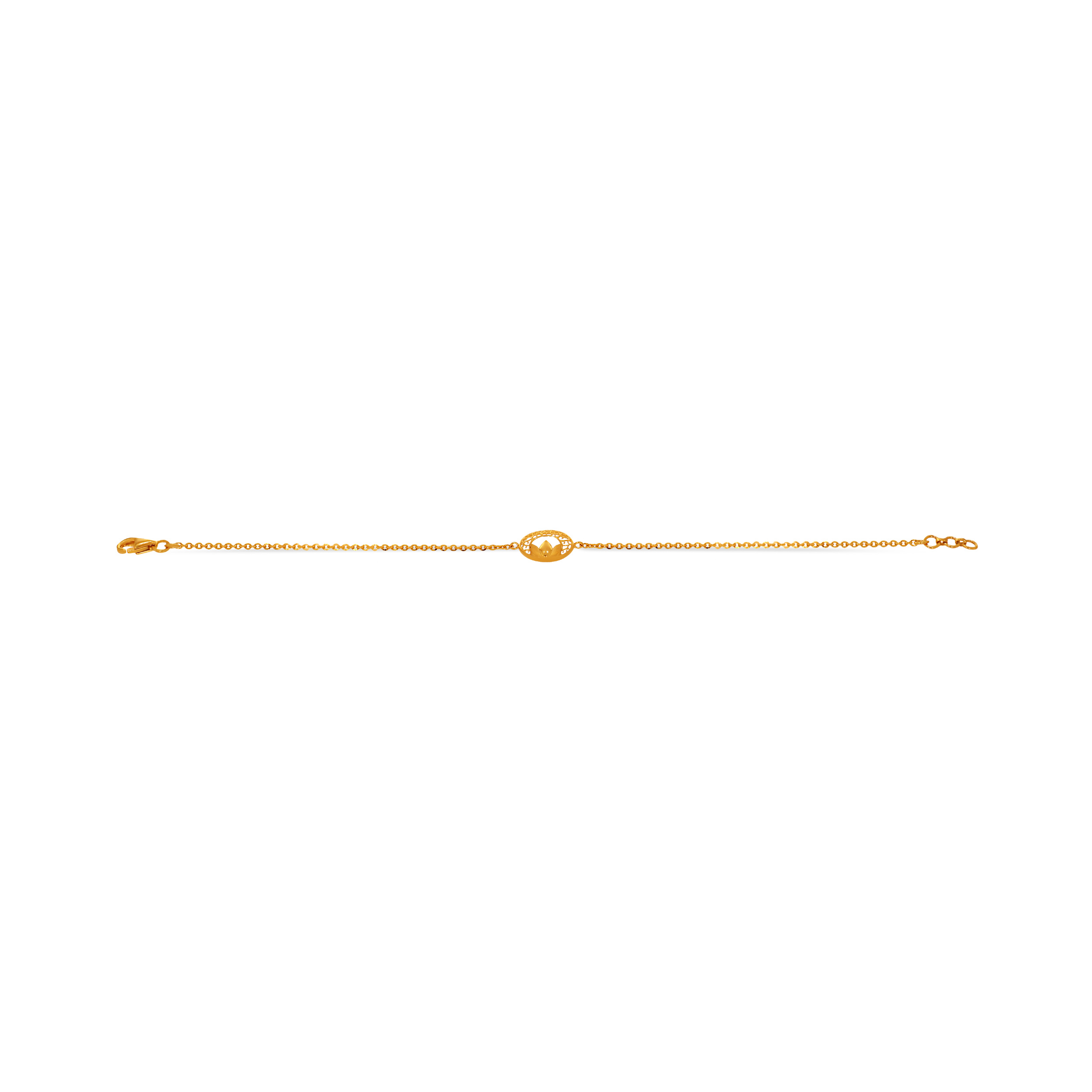Luna Bloom Gold Bracelet - Senco Gold and Diamonds