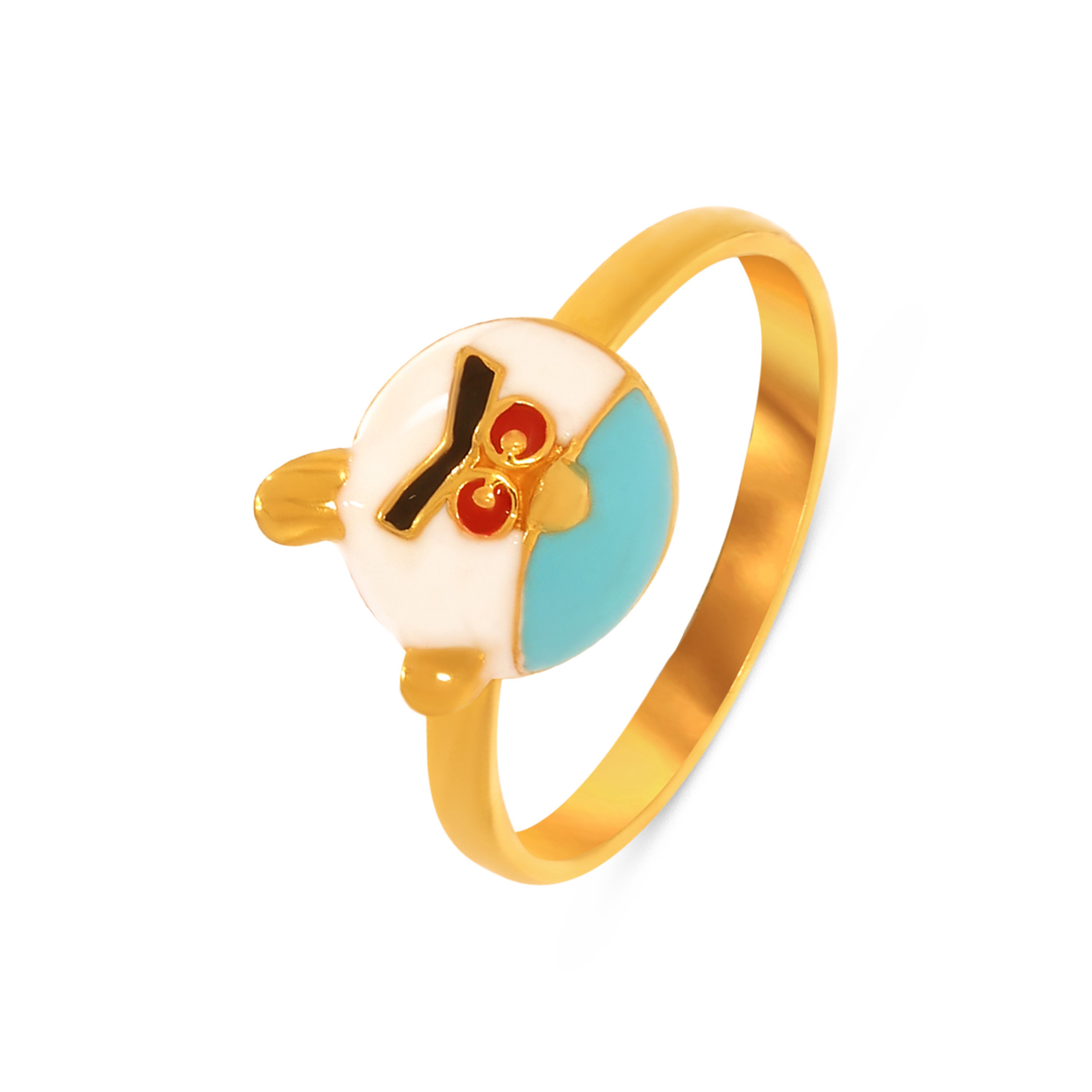 Quirky Character Kid's Gold Ring - Senco Gold and Diamonds