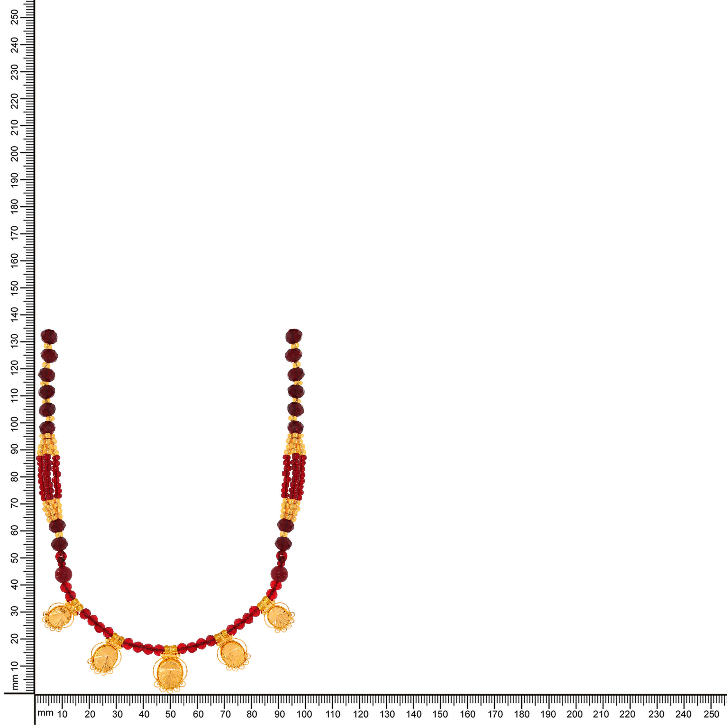 Ethnic Creation Gold Pendant - Senco Gold and Diamonds