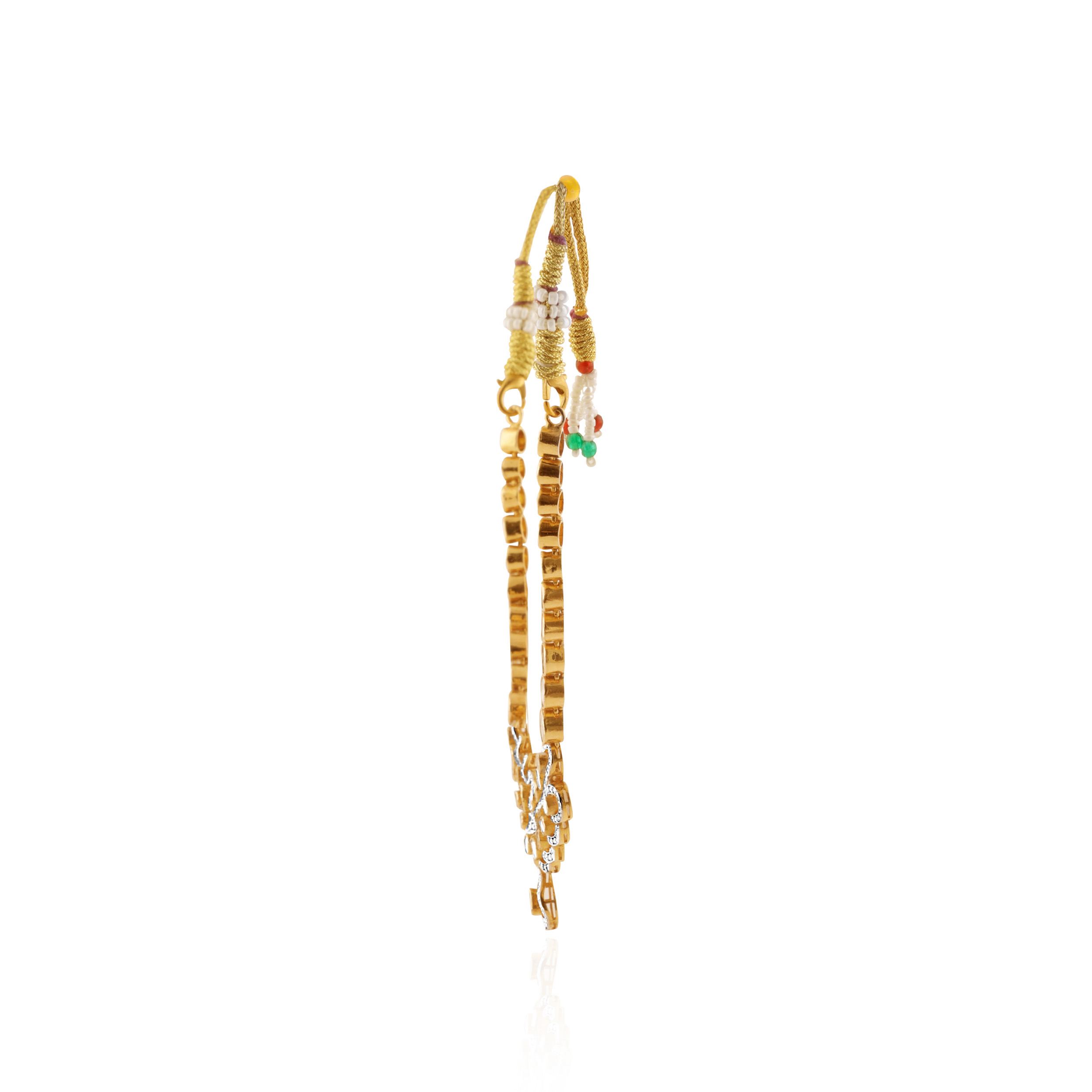Royal Aura Polki Diamond Necklace - Senco Gold and Diamonds