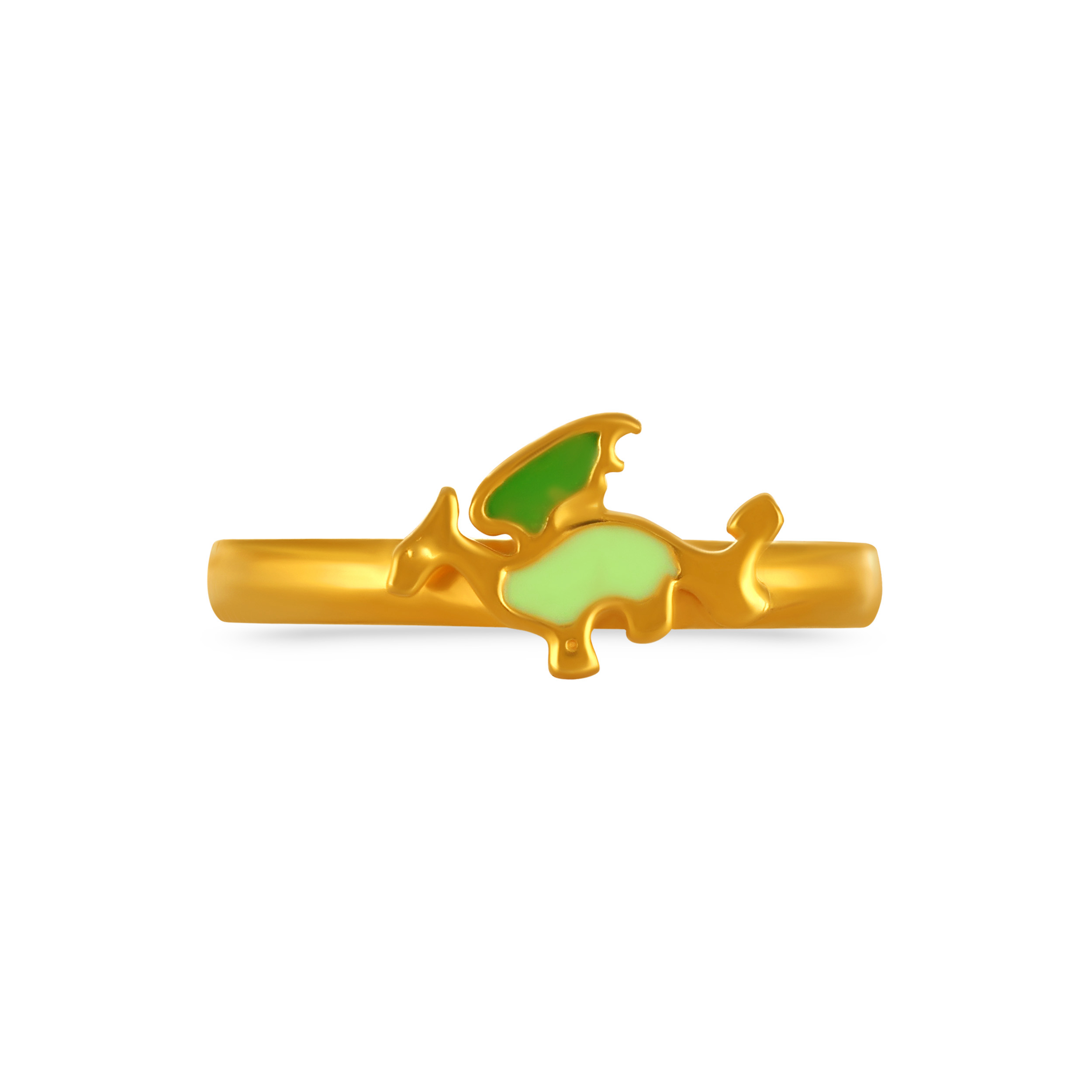 Mischievous Dragon Kid's Gold Ring - Senco Gold and Diamonds
