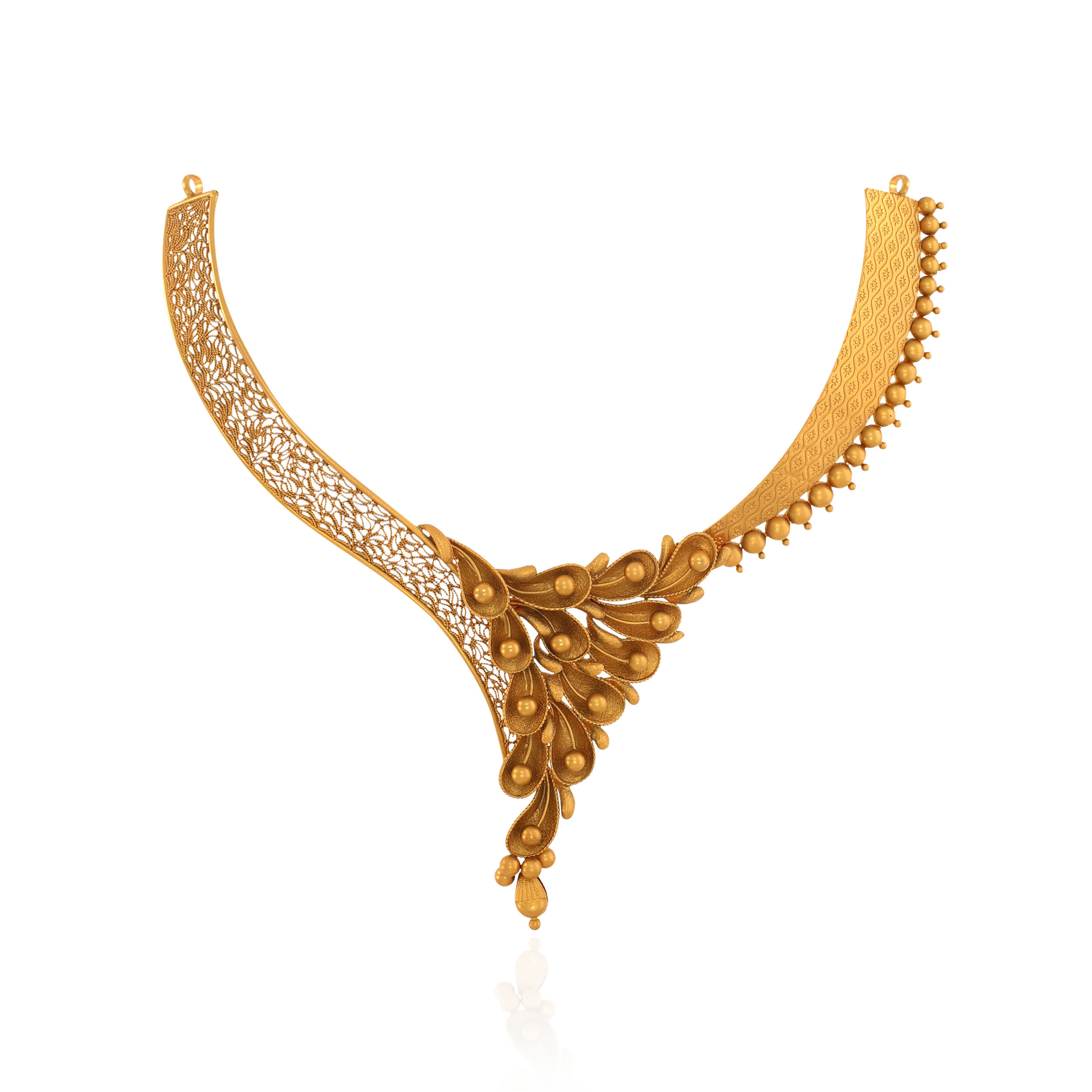 Radiant Drift Gold Necklace - Senco Gold and Diamonds