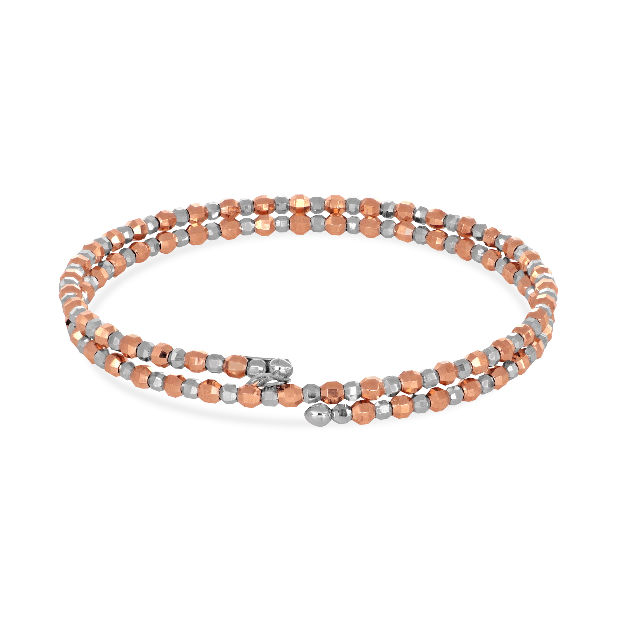 Rin Spiral Platinum Bracelet - Senco Gold and Diamonds