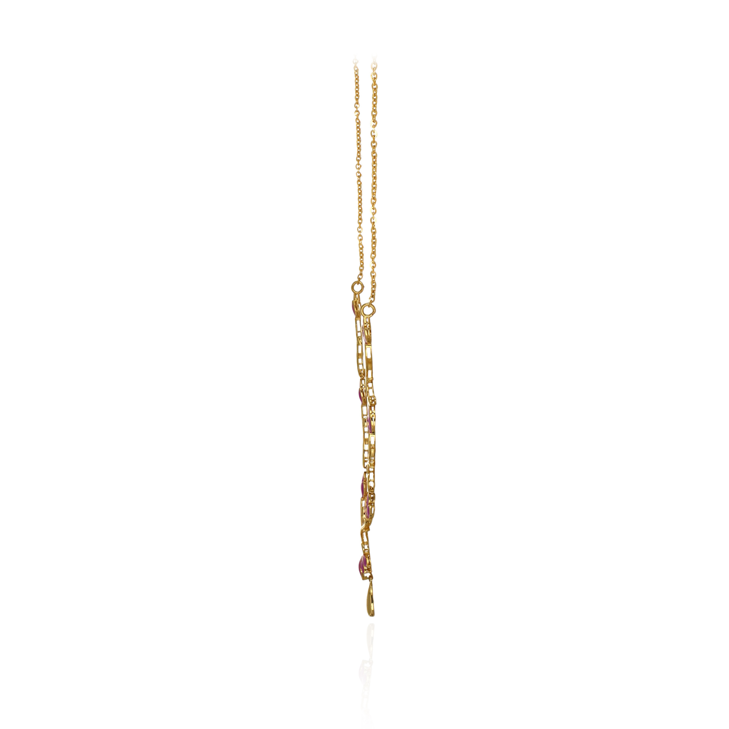 Elysian Lotus Gold Necklace - Senco Gold and Diamonds